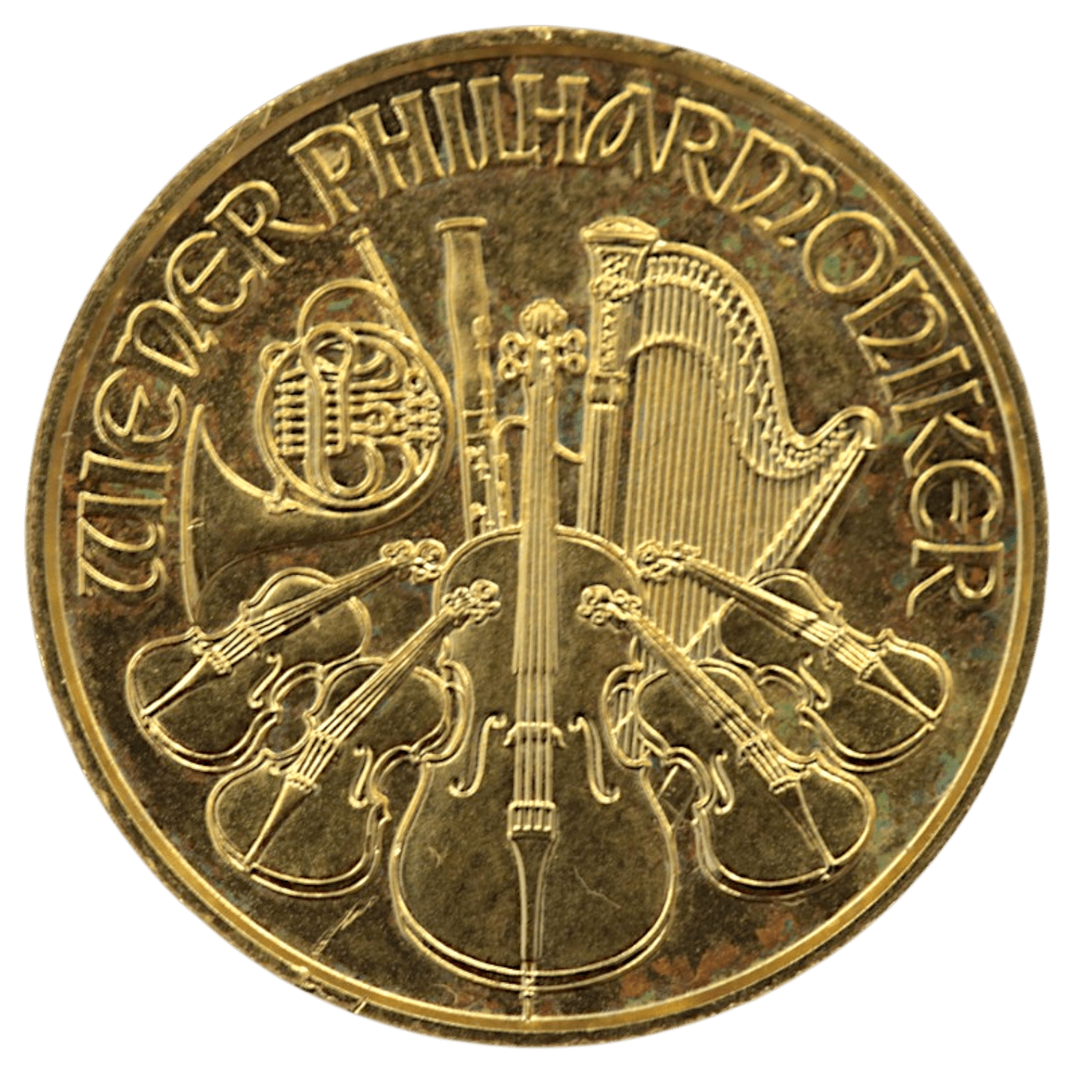オーストリア 10ユーロ金貨 2025年 フィルハーモニー
