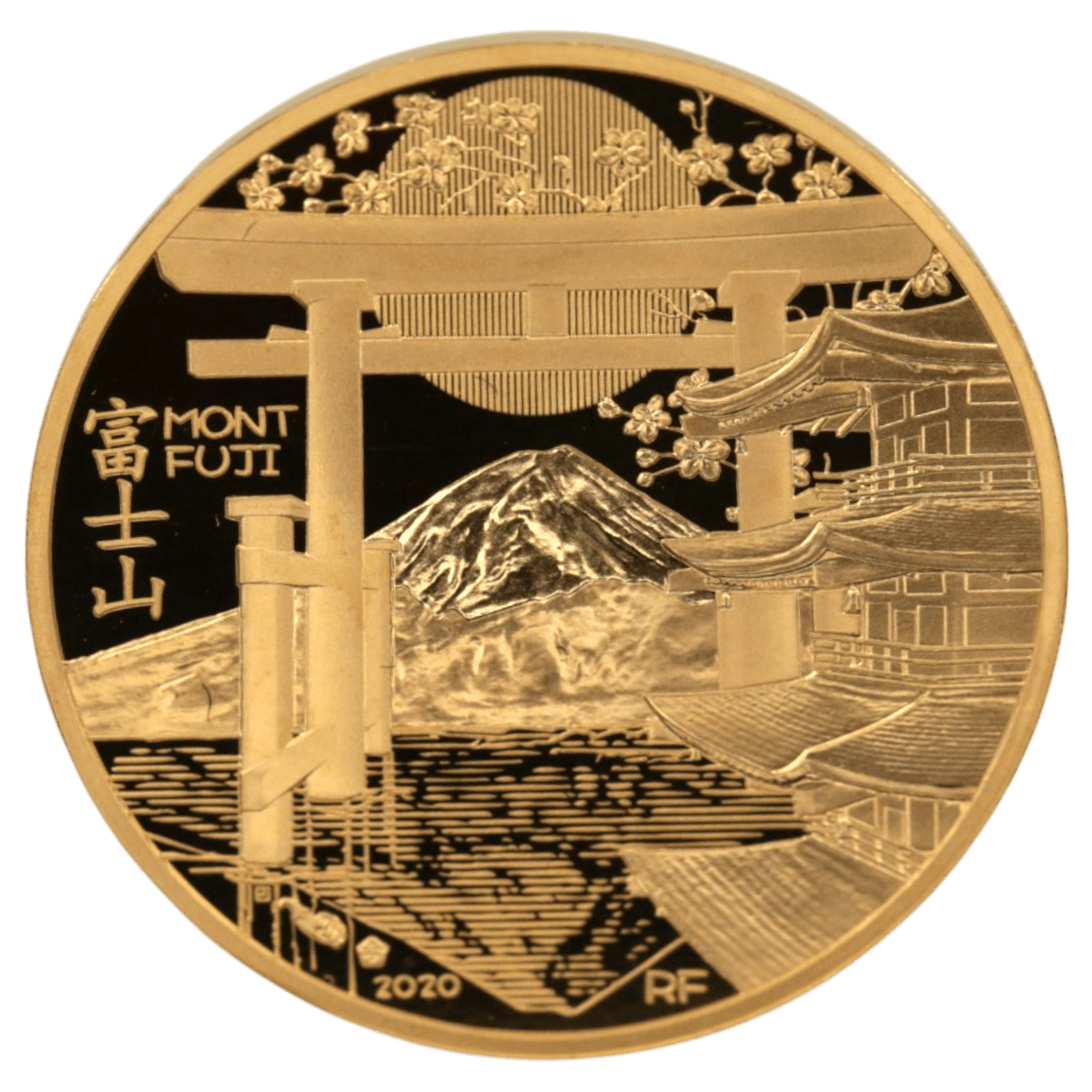 フランス 20ユーロ金貨 2020年 富士山 世界遺産シリーズ - NJ BUYER'S MARKETPLACE