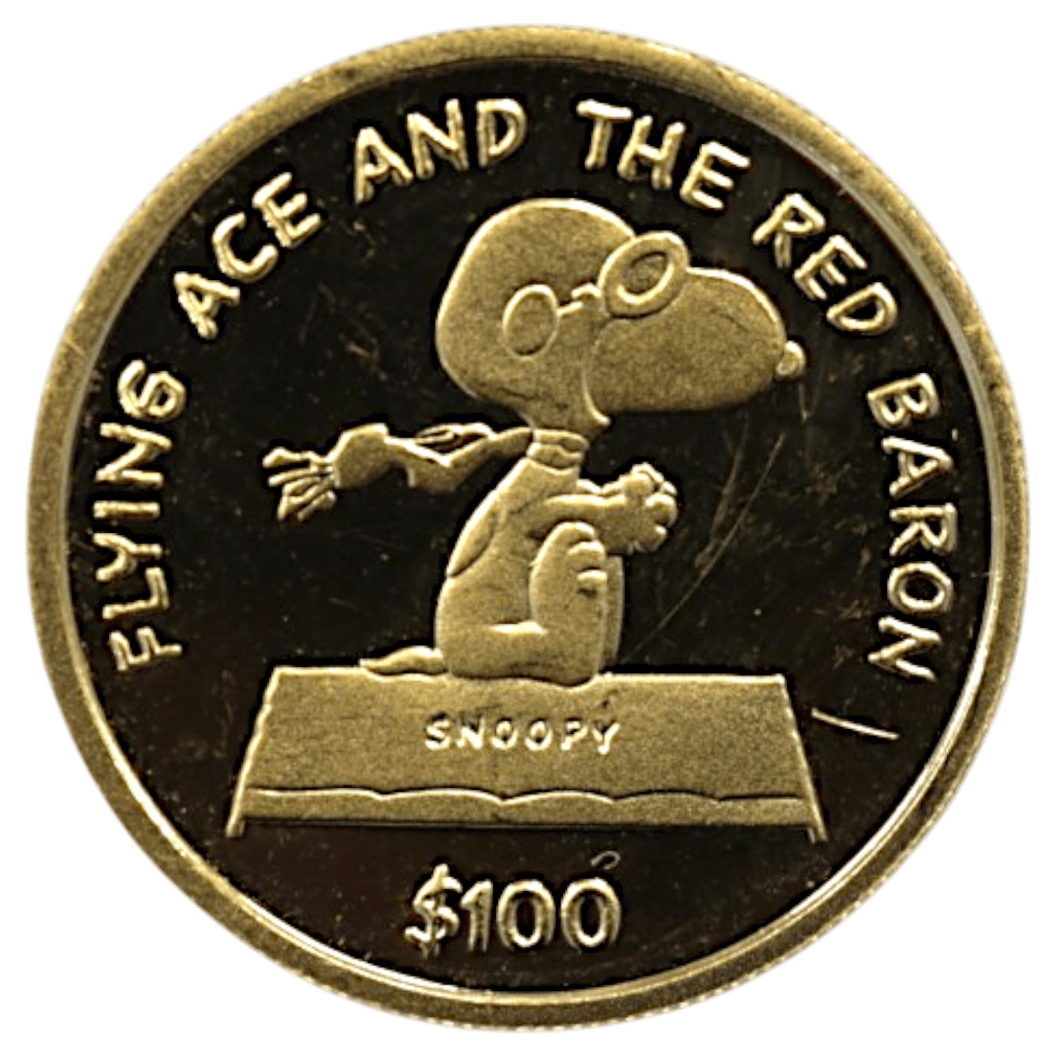 ニウエ ピーナッツ 100ドル金貨 2001年 スヌーピー - NJ BUYER'S MARKETPLACE