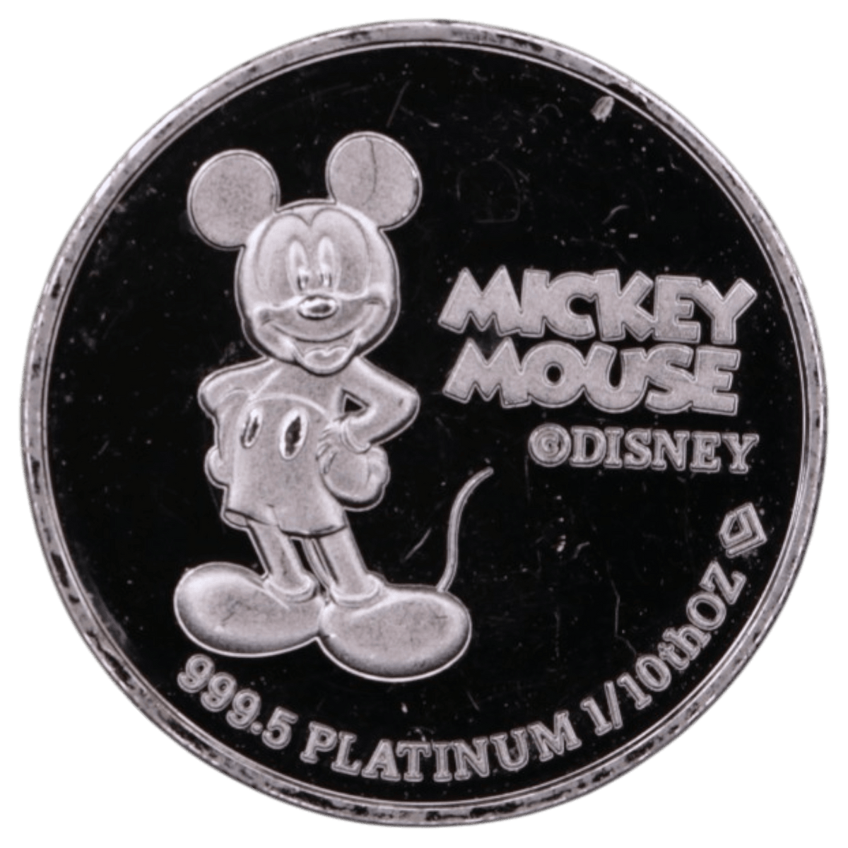 Disney ミッキー 60周年記念 銀貨 1オンス 1988年 ミッキーマウス60