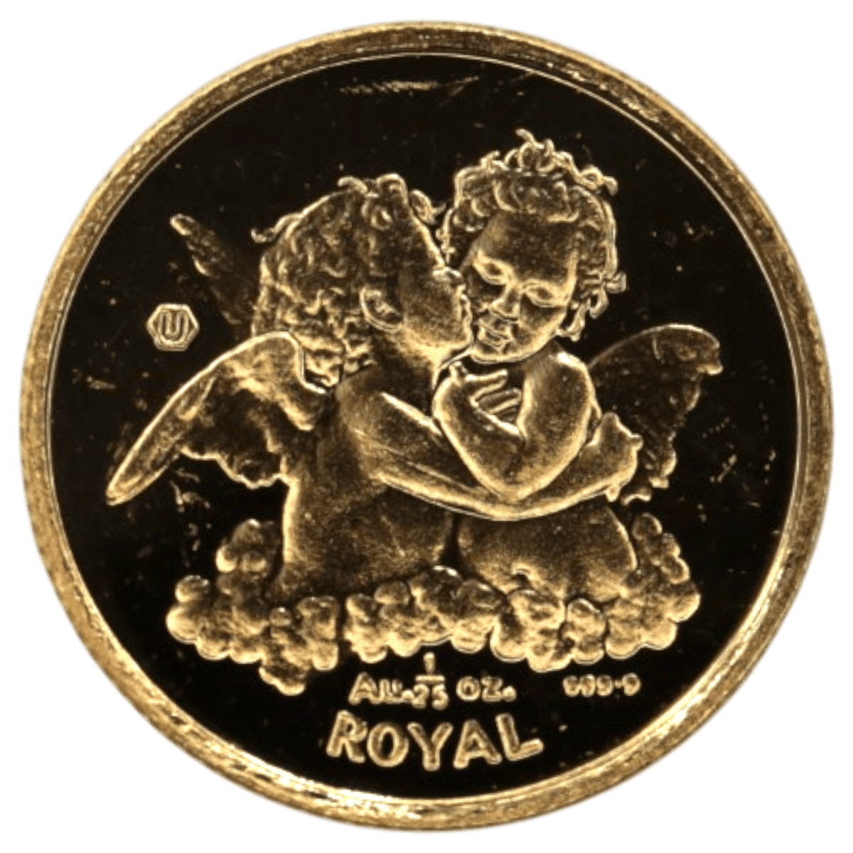 ジブラルタル 1/25エンジェル金貨 1998年 双子の天使 - NJ BUYER'S MARKETPLACE