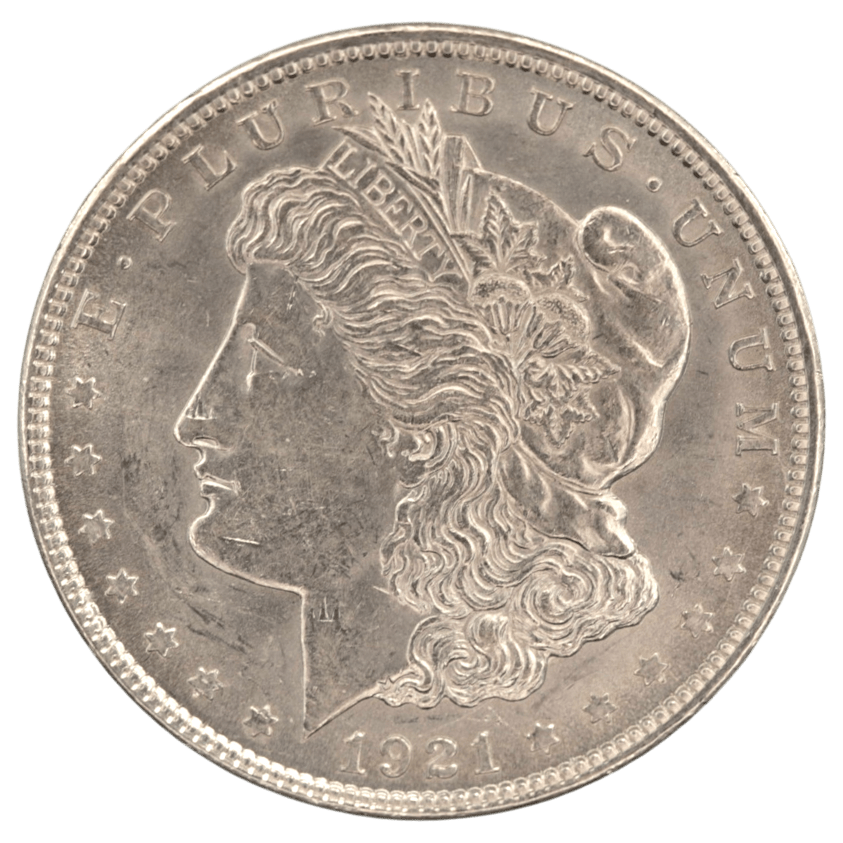 アメリカ 1ドル銀貨 1921年 フィラデルフィア鋳 モルガンダラー - NJ BUYER'S MARKETPLACE