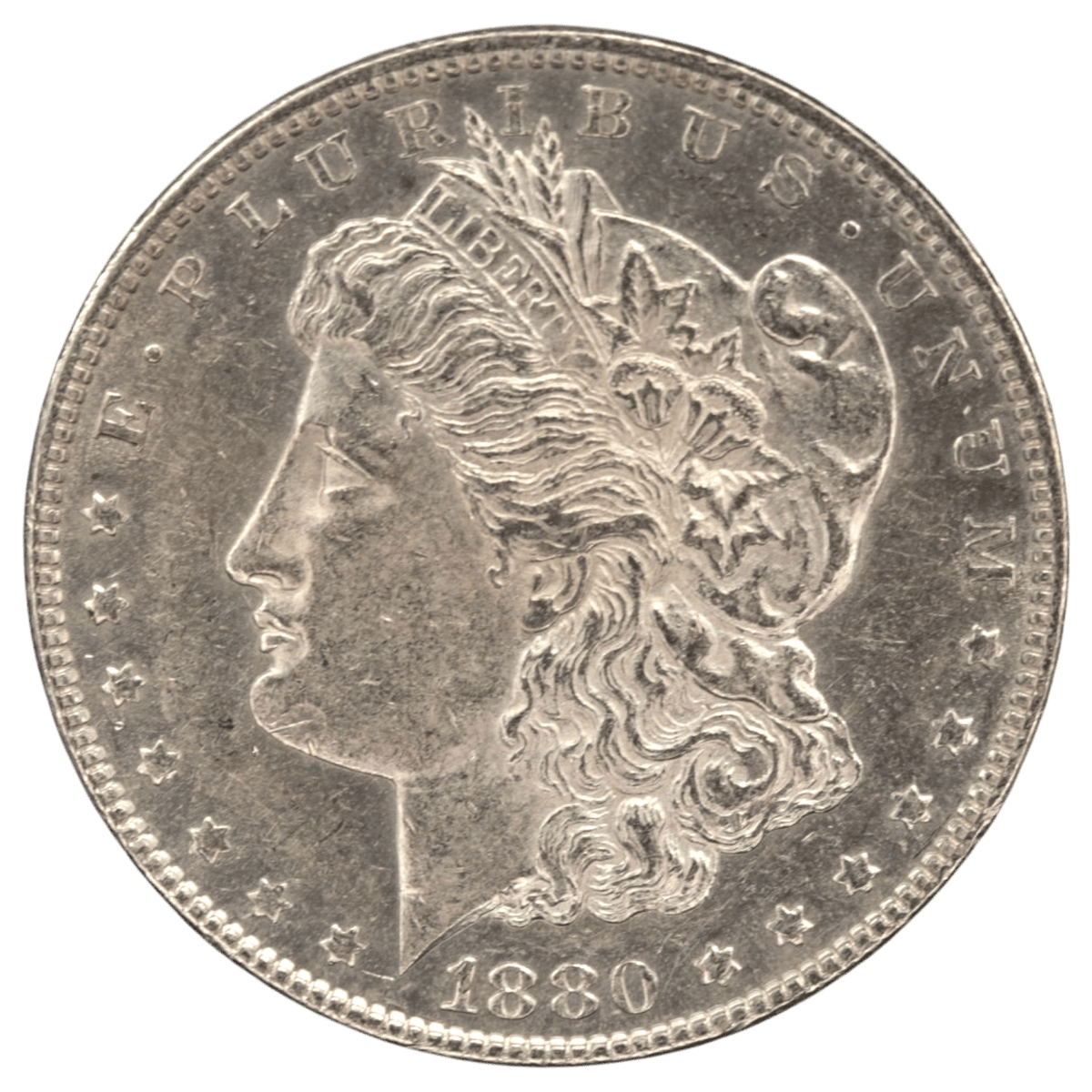 アメリカ 1ドル銀貨 1880年 モルガンダラー - NJ BUYER'S MARKETPLACE