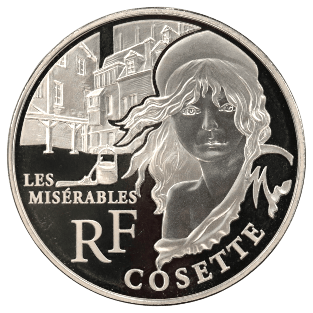 フランス 10ユーロ銀貨 2010年 レ・ミゼラブル - NJ BUYER'S MARKETPLACE