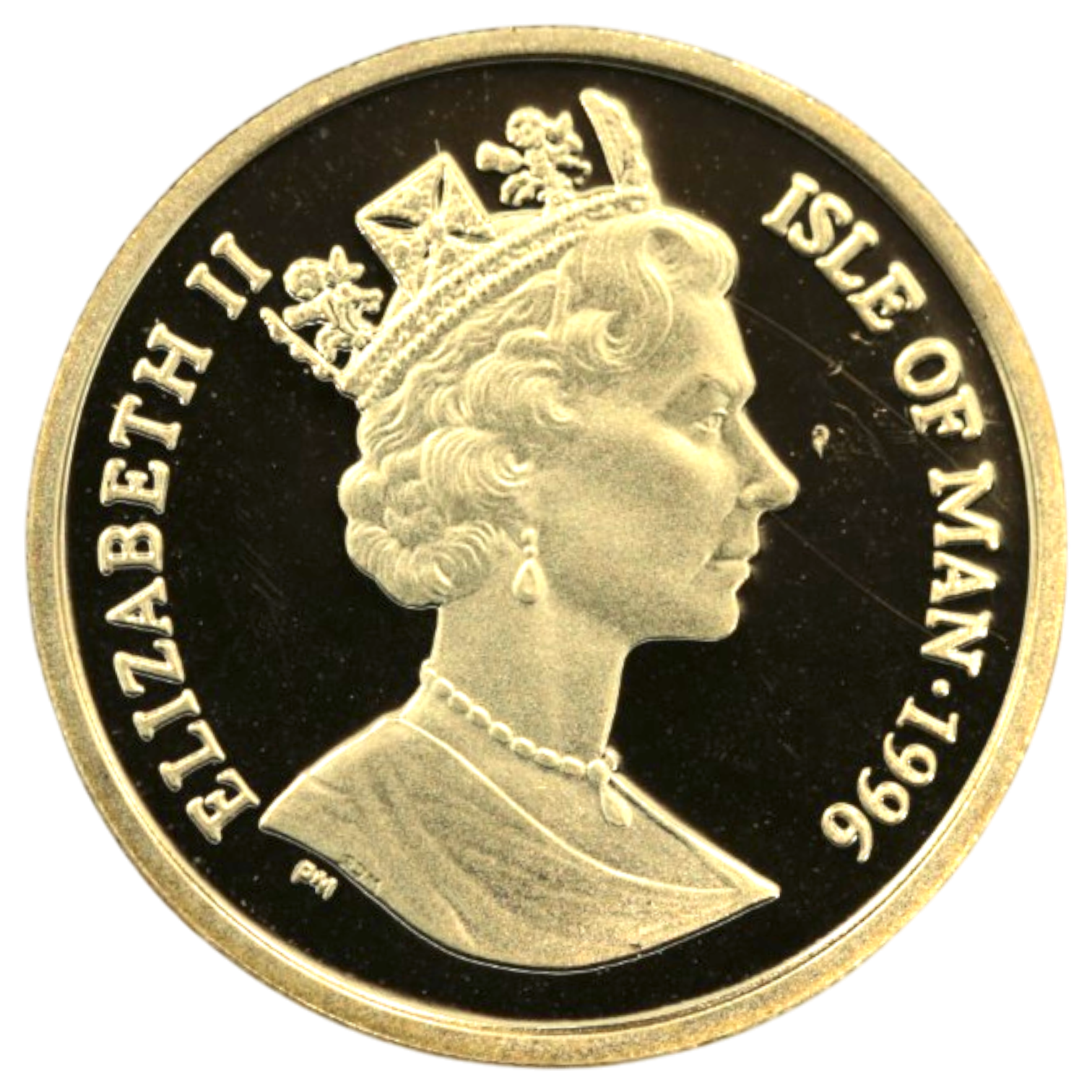 マン島 1/5クラウン金貨 1996年 ポブジョイ鋳 バーミーズ
