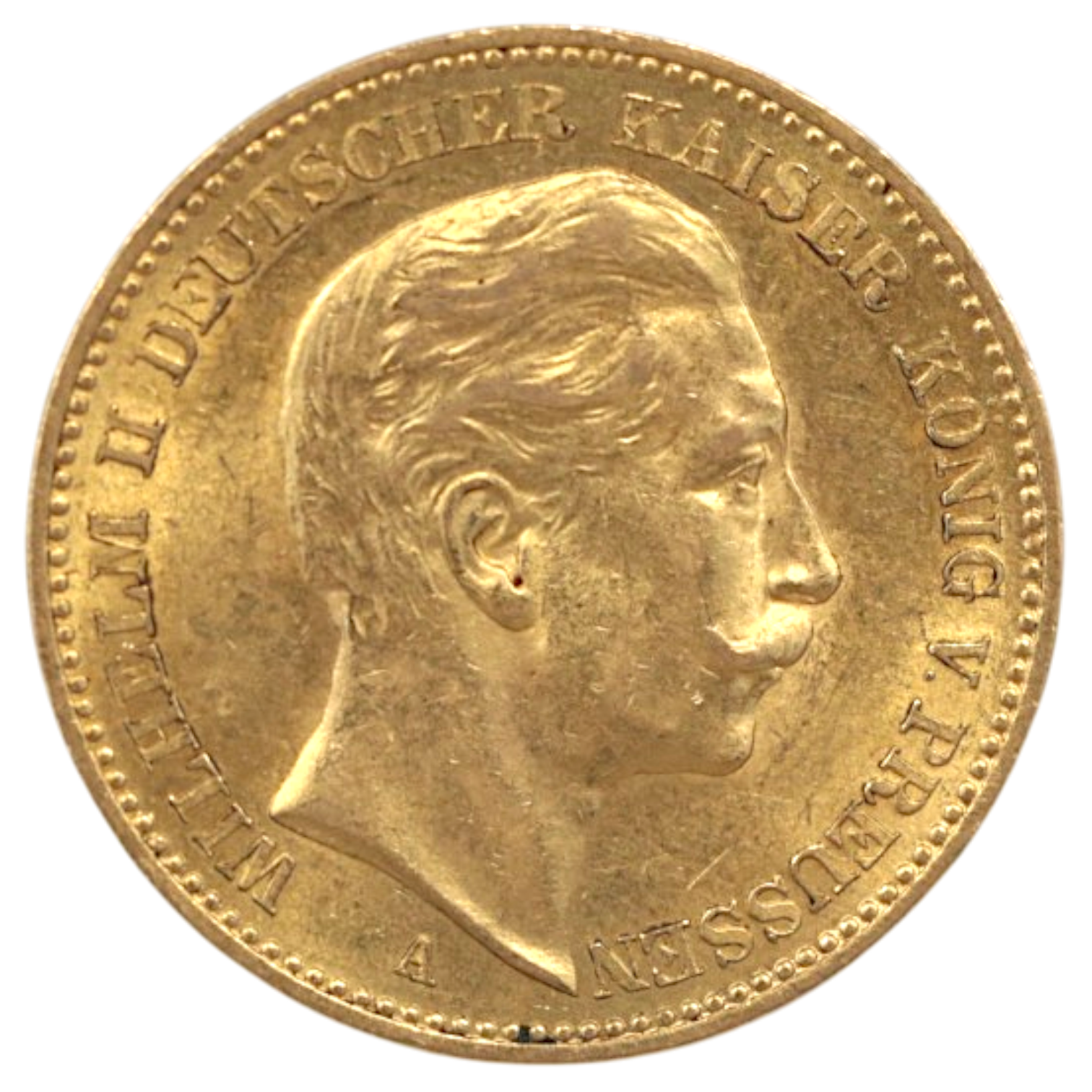 ドイツ 20マルク金貨 1902年 ヴィルヘルム2世