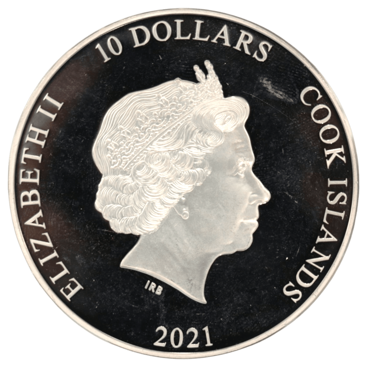 クック島 10ドル銀貨 2021年 ドクターイエロー 20周年 - NJ BUYER'S MARKETPLACE