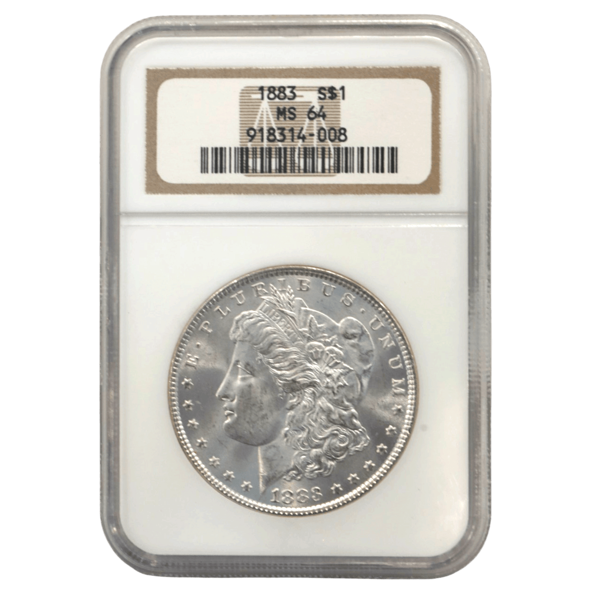 アメリカ1ドル銀貨 1883年 フィラデルフィア鋳 モルガンダラー NGC MS64 - NJ BUYER'S MARKETPLACE