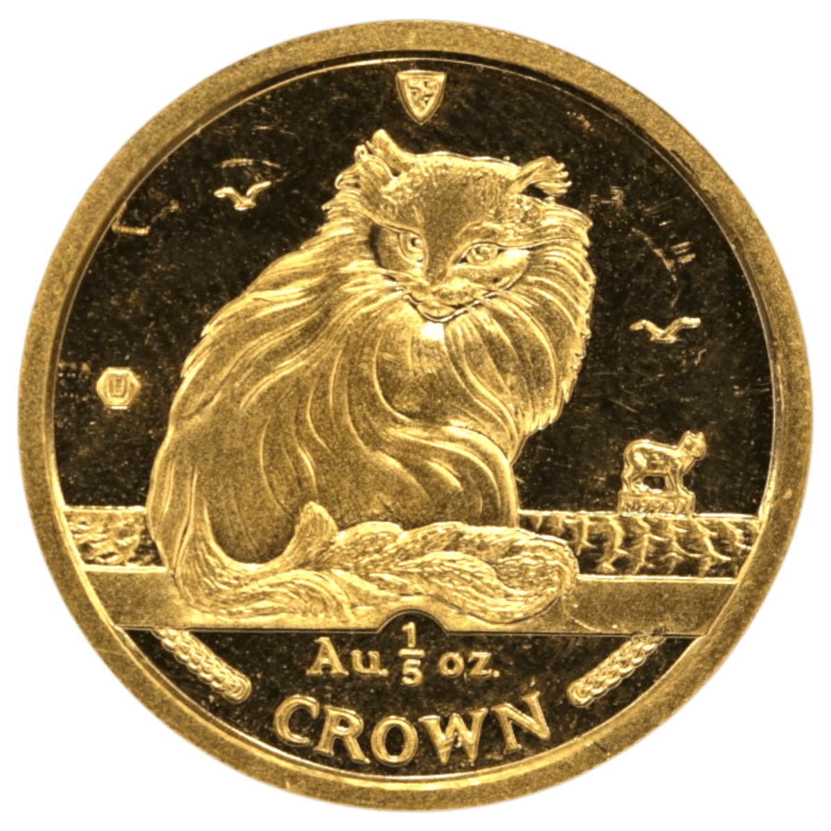 【ジャンク】 マン島 1/5oz金貨 キャット - NJ BUYER'S MARKETPLACE