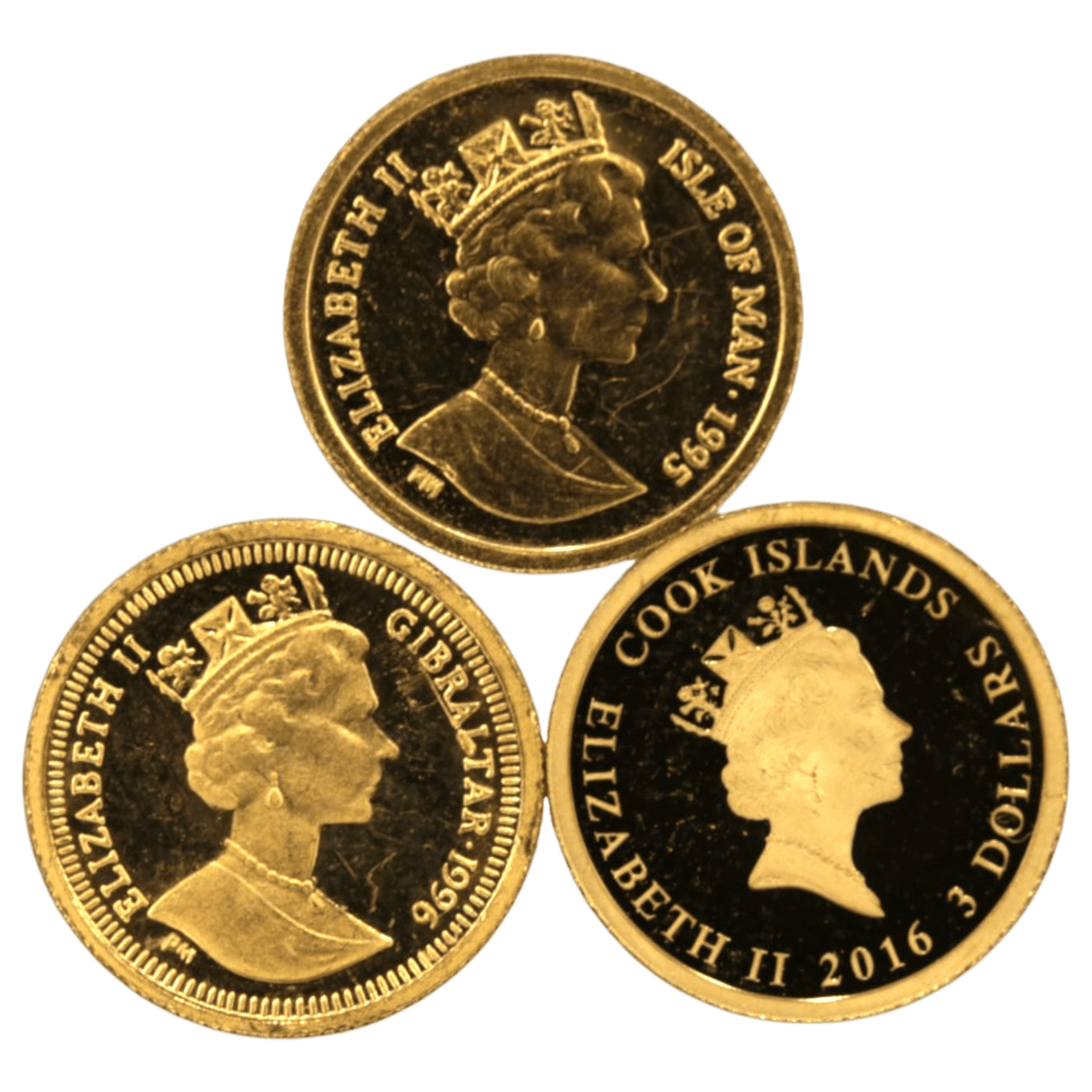 【ジャンク】 1/25oz金貨 3枚セット - NJ BUYER'S MARKETPLACE