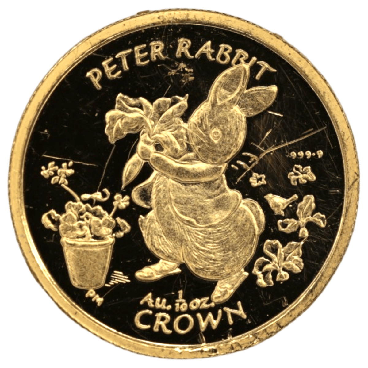 ジブラルタル 1/10クラウン金貨 2003年 ピーターラビット - NJ BUYER'S MARKETPLACE