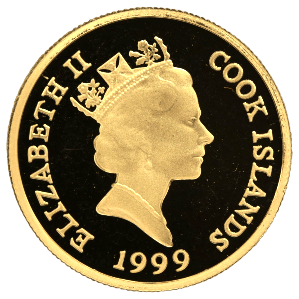 クック島 10ドル金貨 1999年 イルカ - NJ BUYER'S MARKETPLACE