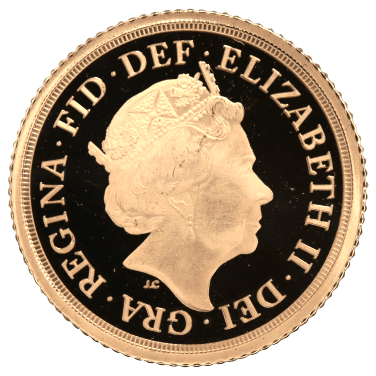 イギリス 1/2ソブリン金貨 2019年 エリザベス2世 - NJ BUYER'S MARKETPLACE