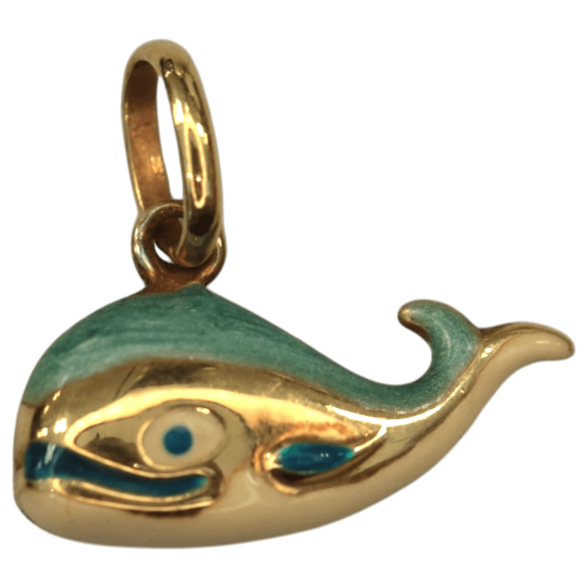 K18 ペンダント トップ クジラ - NJ BUYER'S MARKETPLACE
