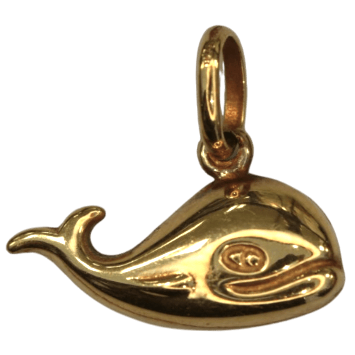 K18 ペンダント トップ クジラ - NJ BUYER'S MARKETPLACE