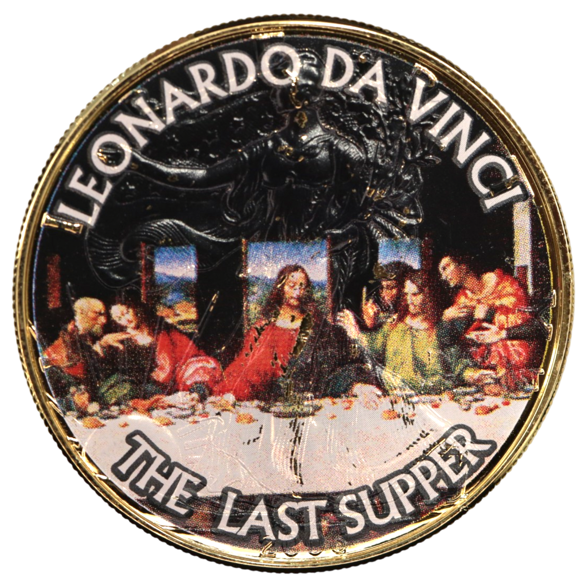 アメリカ 1ドル銀貨 2006年 レオナルド・ダ・ヴィンチ 最後の晩餐
