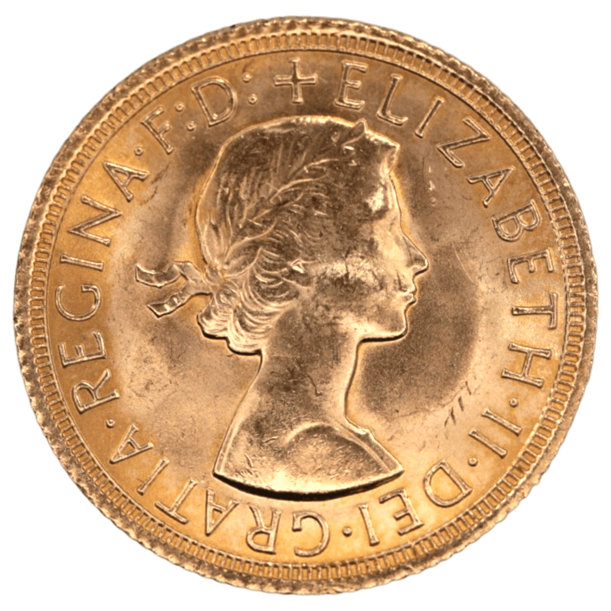 イギリス 1ソヴリン金貨 1968年 エリザベス2世 - NJ BUYER'S MARKETPLACE