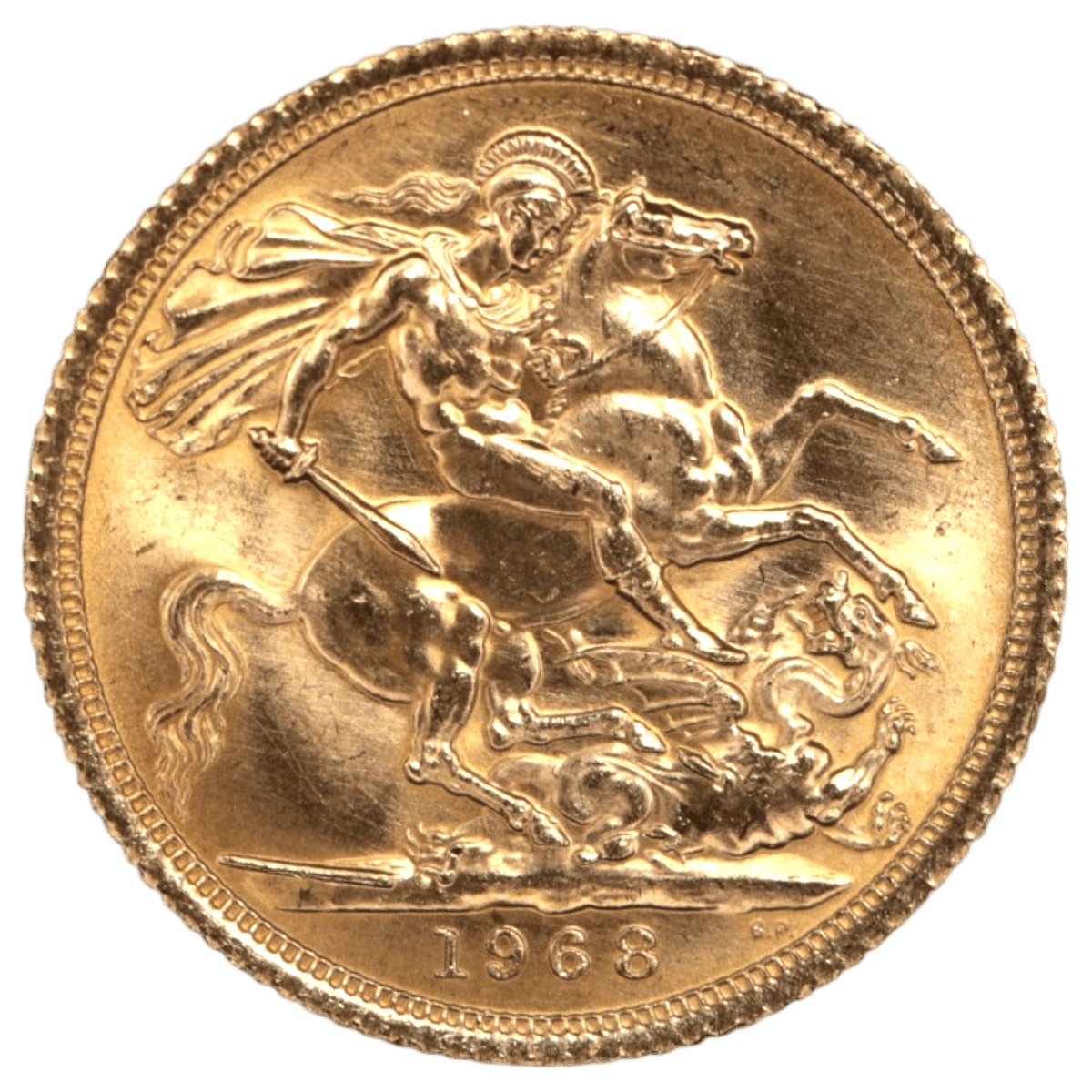 イギリス 1ソヴリン金貨 1968年 エリザベス2世 - NJ BUYER'S MARKETPLACE