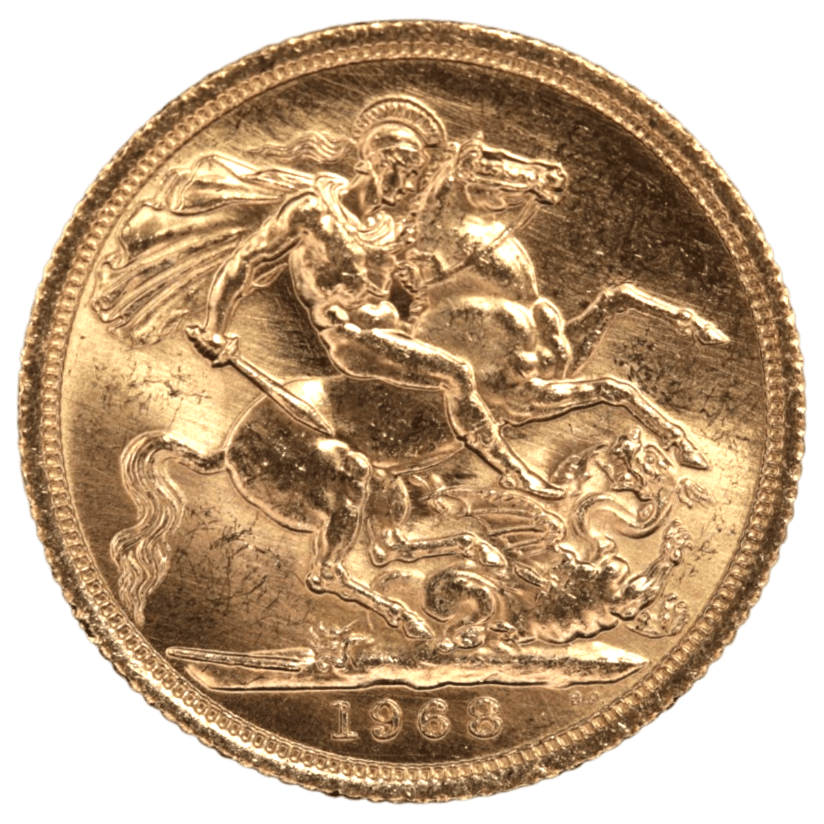 イギリス 1ソヴリン金貨 1968年 エリザベス2世 - NJ BUYER'S MARKETPLACE