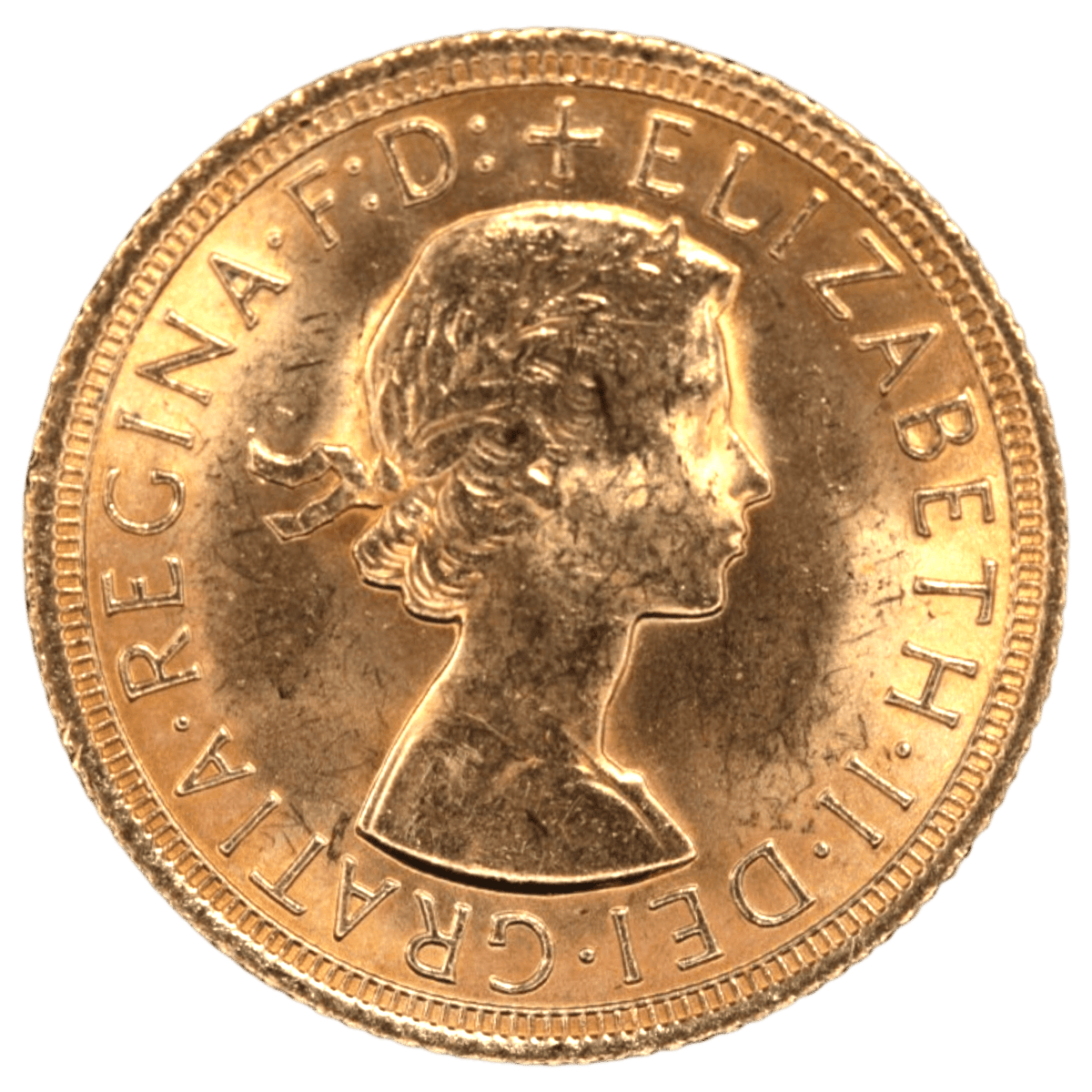 イギリス 1ソヴリン金貨 1968年 エリザベス2世 - NJ BUYER'S MARKETPLACE