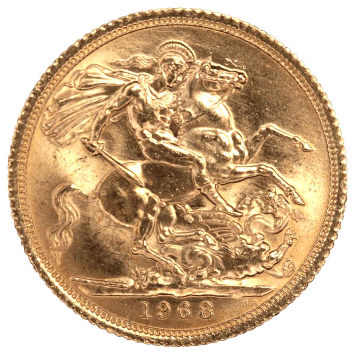 イギリス 1ソヴリン金貨 1968年 エリザベス2世 - NJ BUYER'S MARKETPLACE
