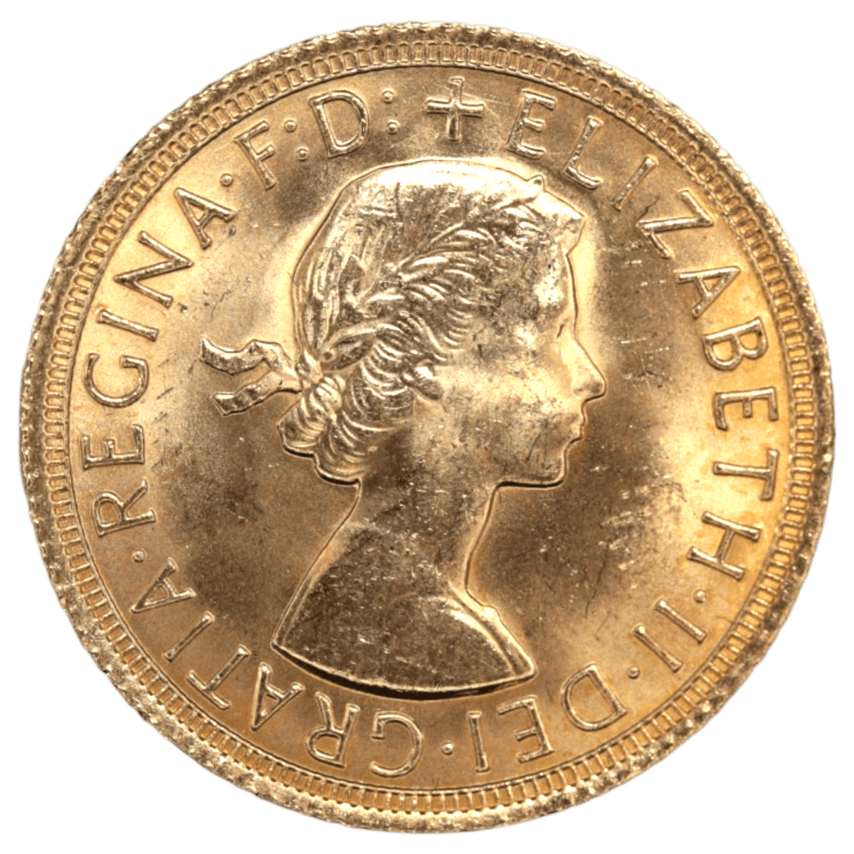 イギリス 1ソヴリン金貨 1968年 エリザベス2世 - NJ BUYER'S MARKETPLACE