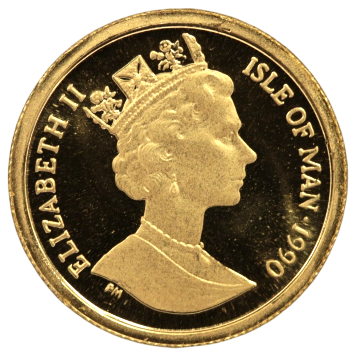 マン島 1/10クラウン金貨 1990年 ニューヨークアレイ