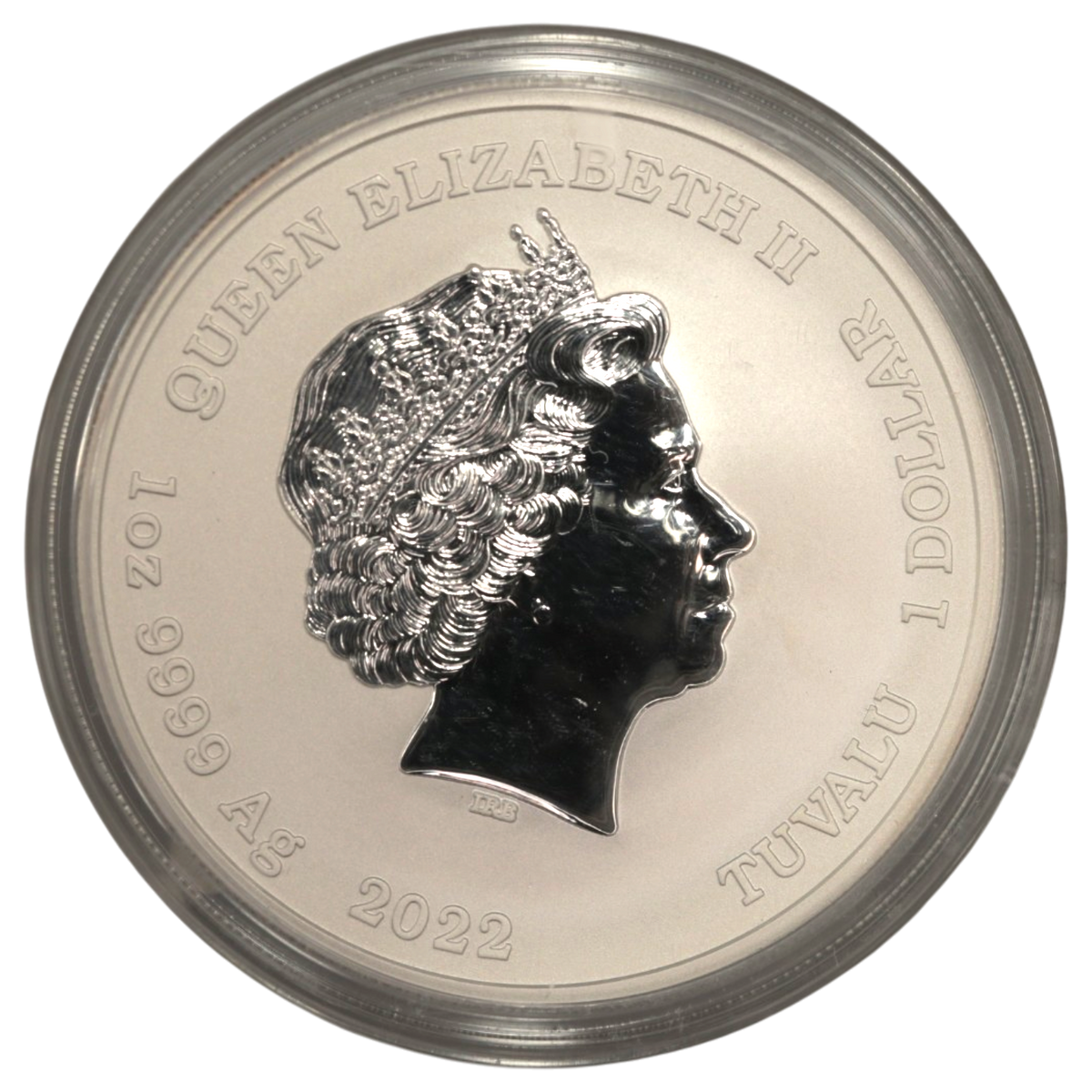 ★店長のおすすめ★ ツバル 1 ドル銀貨 2022年 ストリートファイター 春麗（チュン・リー）