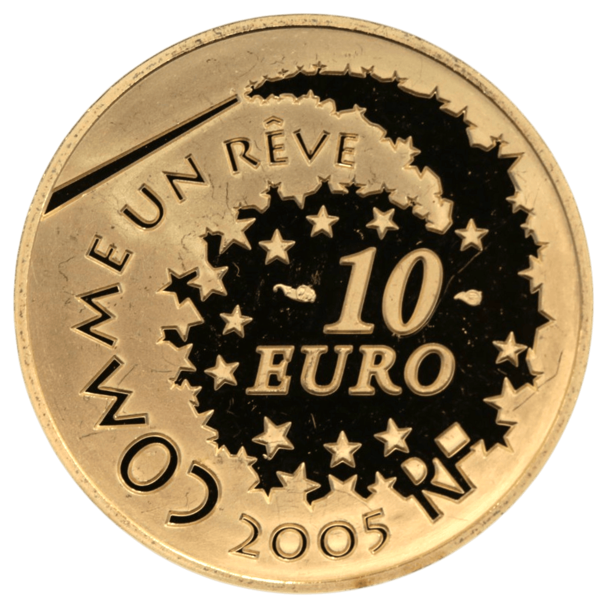 フランス 10ユーロ金貨 2005年 ハローキティ - NJ BUYER'S MARKETPLACE
