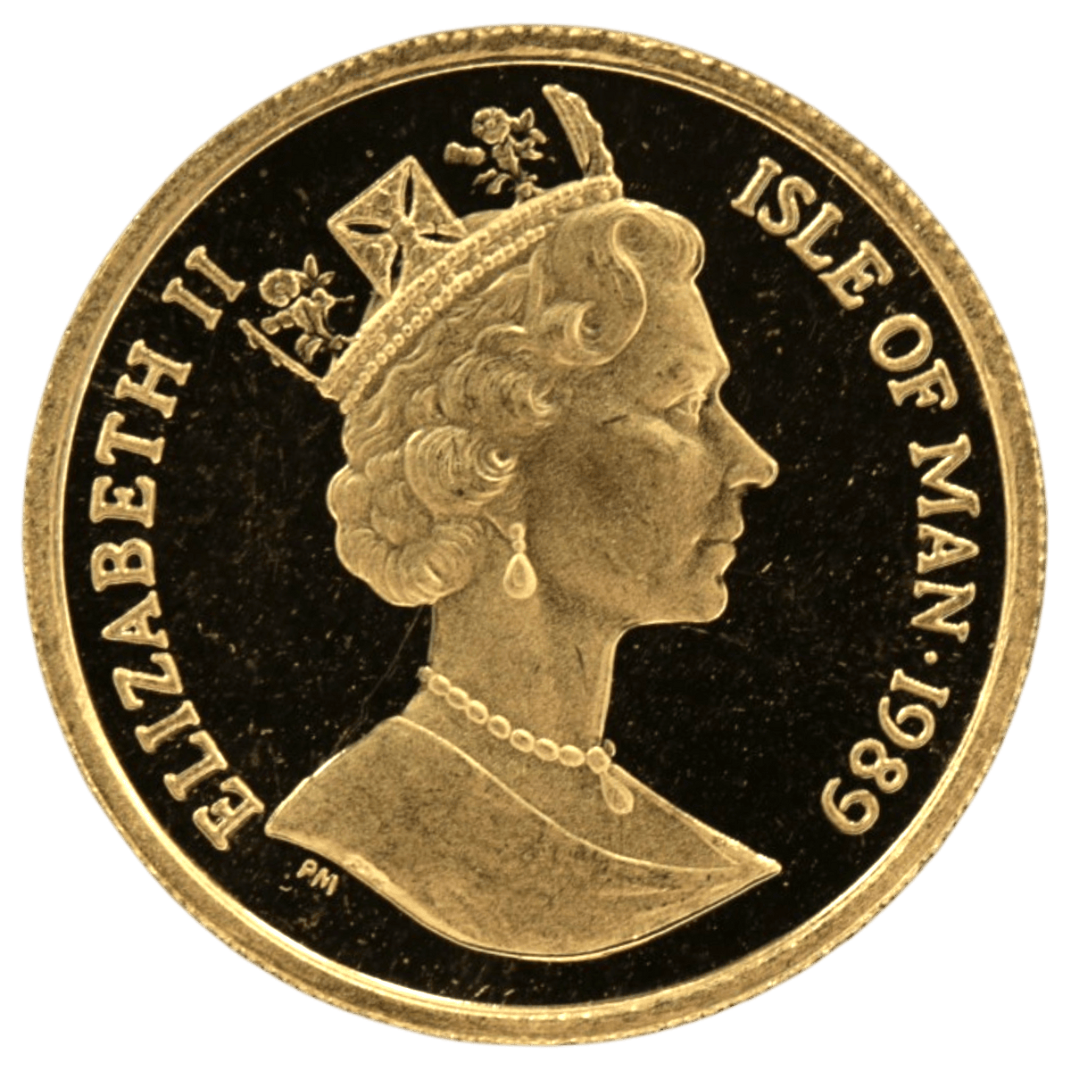 マン島 1/5クラウン金貨 1989年 ペルシア - NJ BUYER'S MARKETPLACE