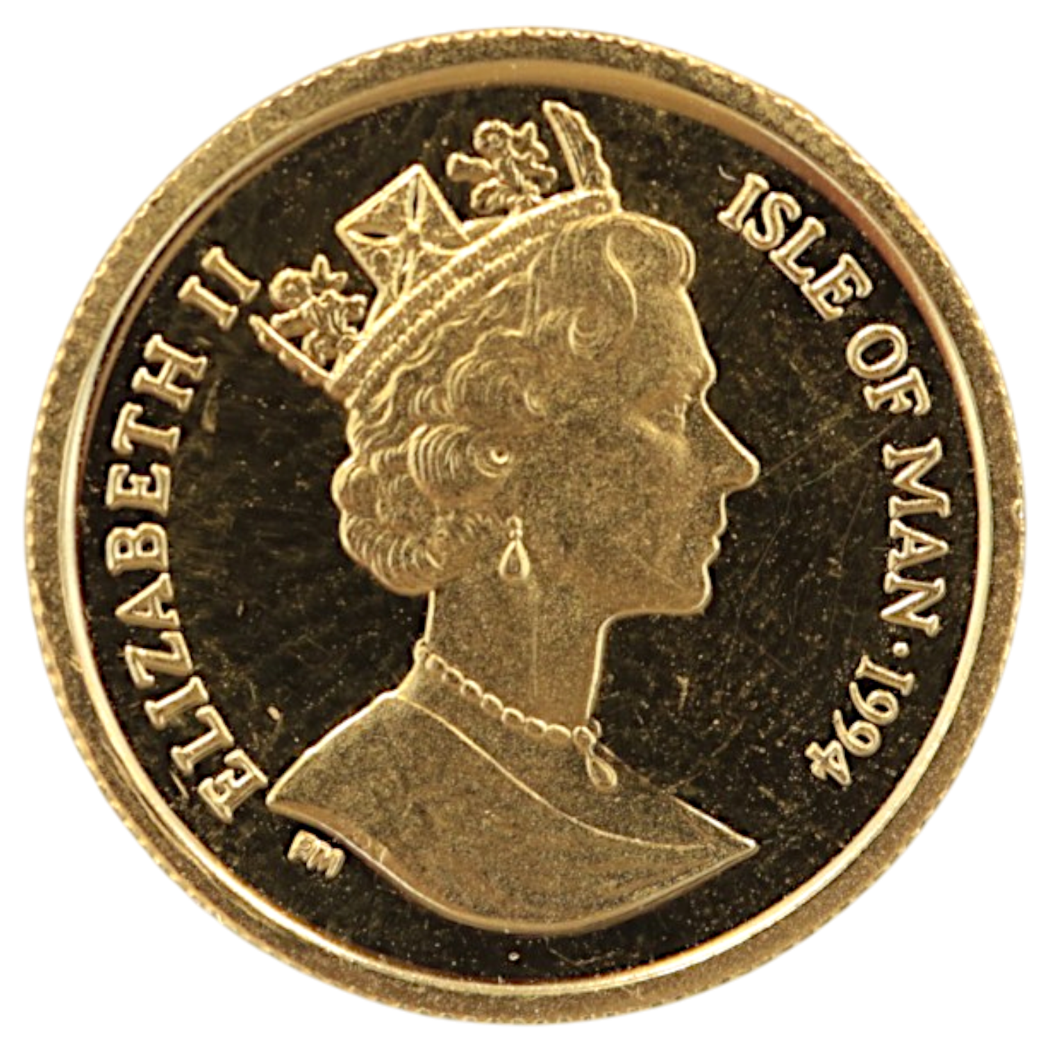 マン島 1/10クラウン金貨 1994年 ポブジョイ鋳 ジャパニーズボブテイル