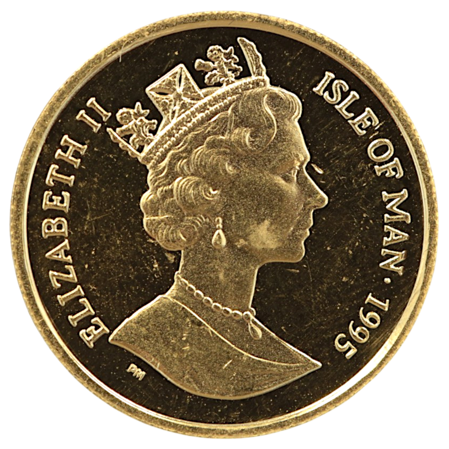 マン島 1/5クラウン金貨 1995年 ポブジョイ鋳 ターキッシュ