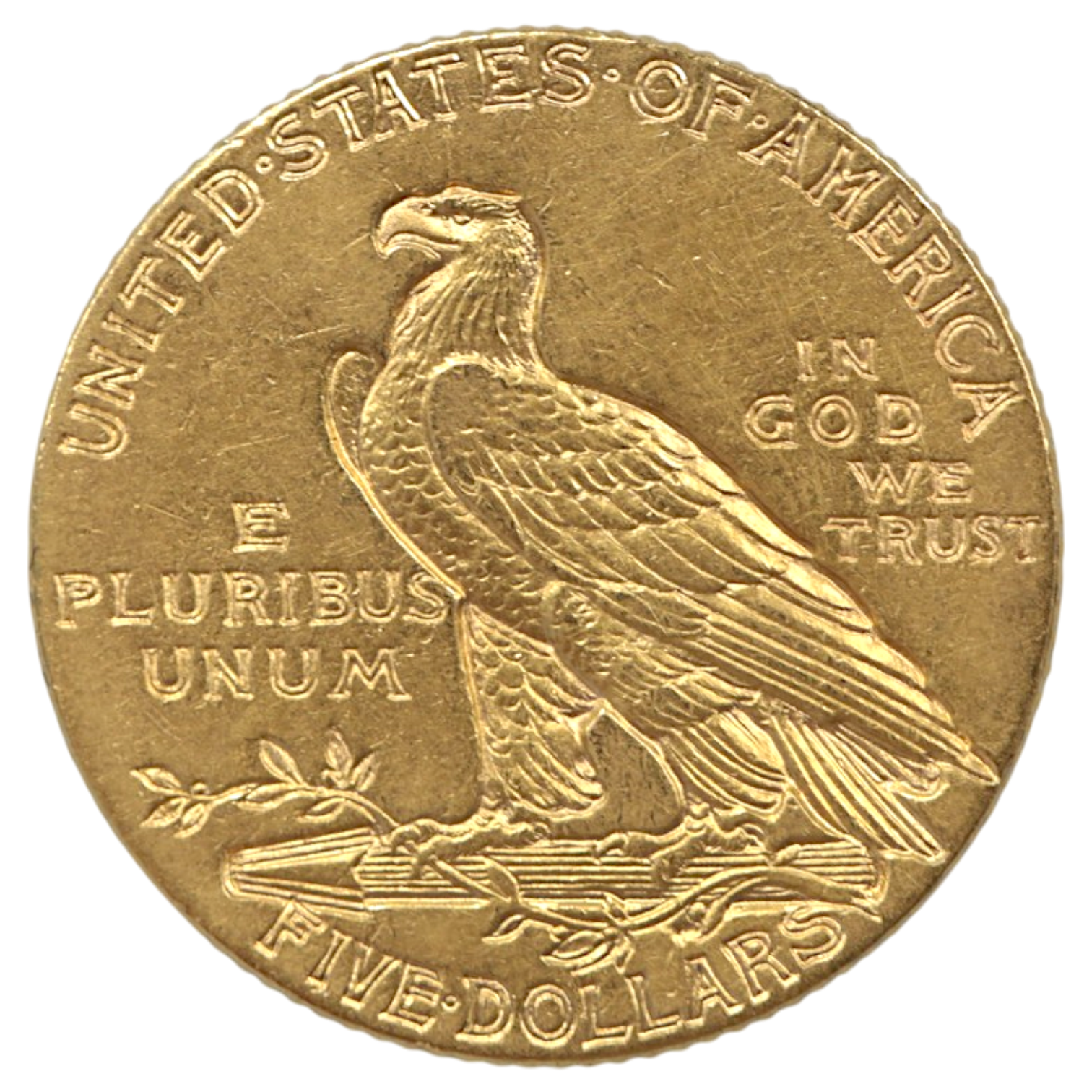 アメリカ 5ドル金貨 1911年 インディアンヘッド