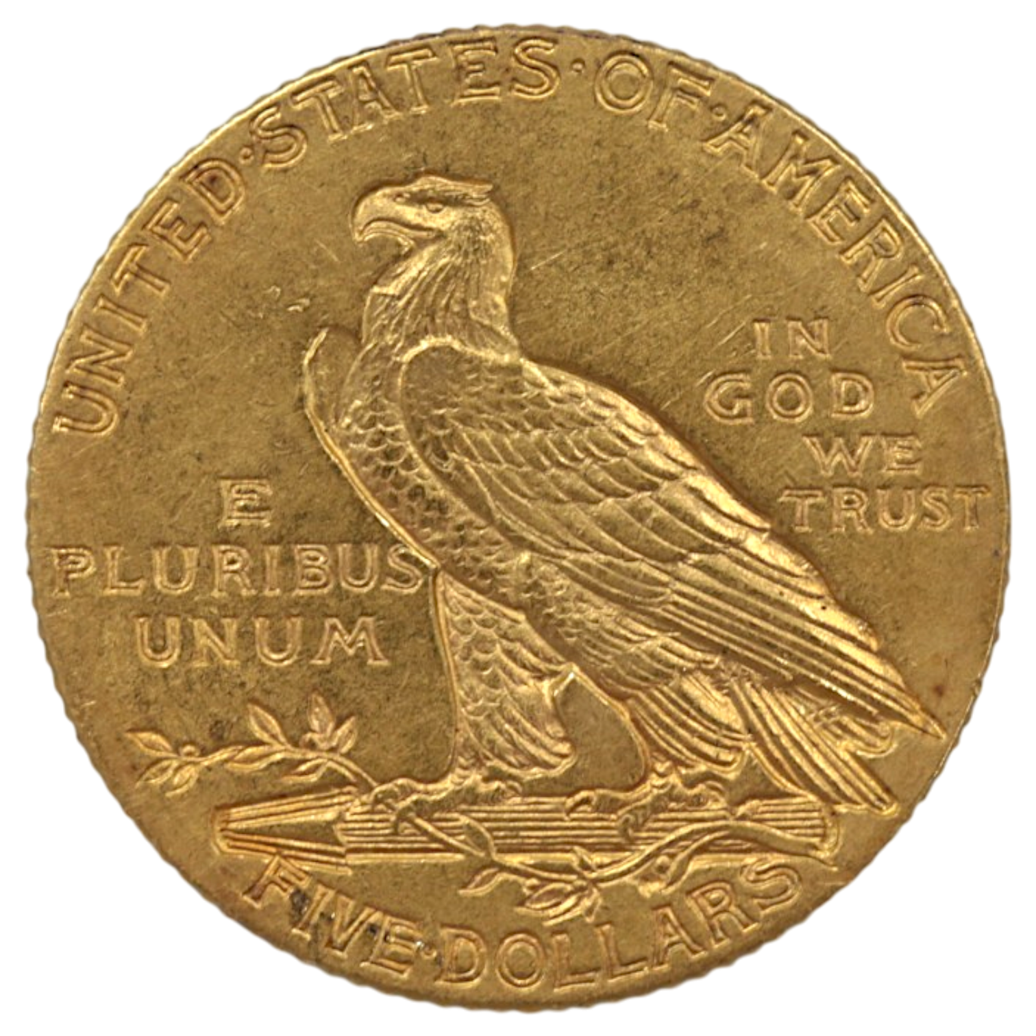アメリカ 5ドル金貨 1909年 インディアンヘッド