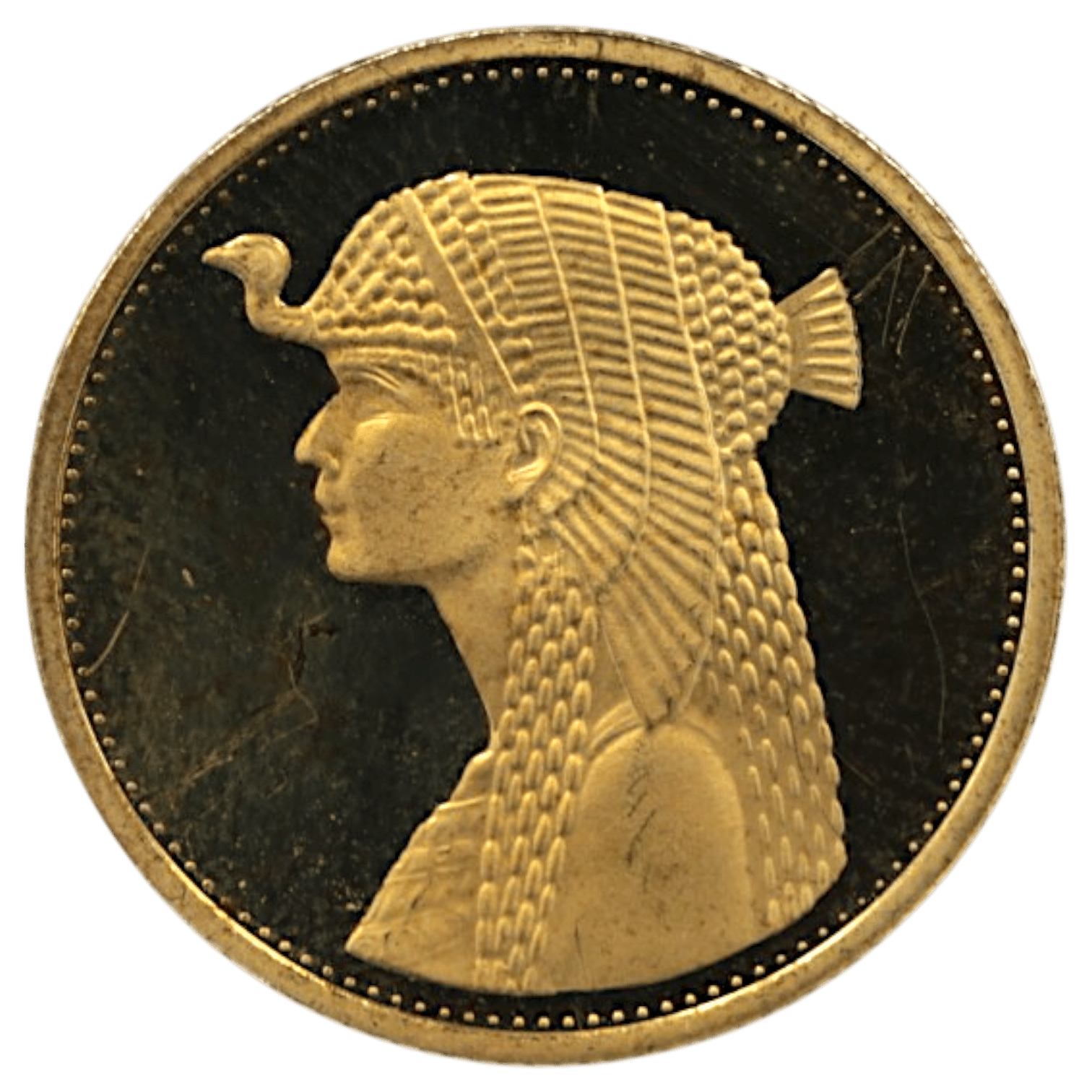 エジプト 50ポンド金貨 1993年 フランクリンミント鋳 クレオパトラ7世 - NJ BUYER'S MARKETPLACE