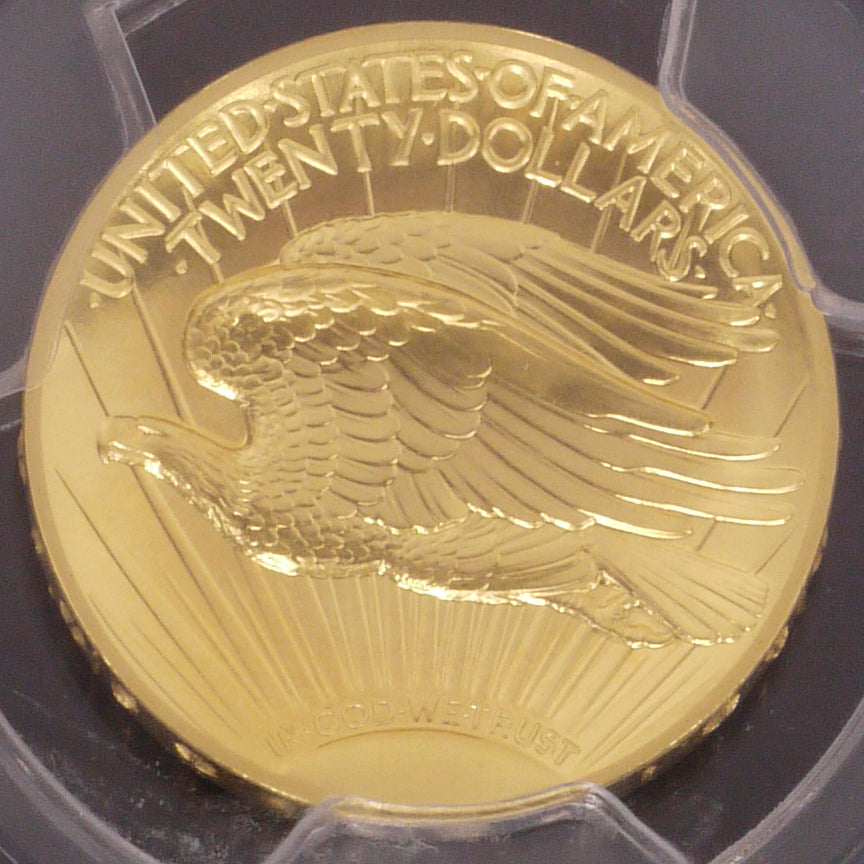 US 20 dollar gold coins 2009 Ultra High Relief PCGS MS69