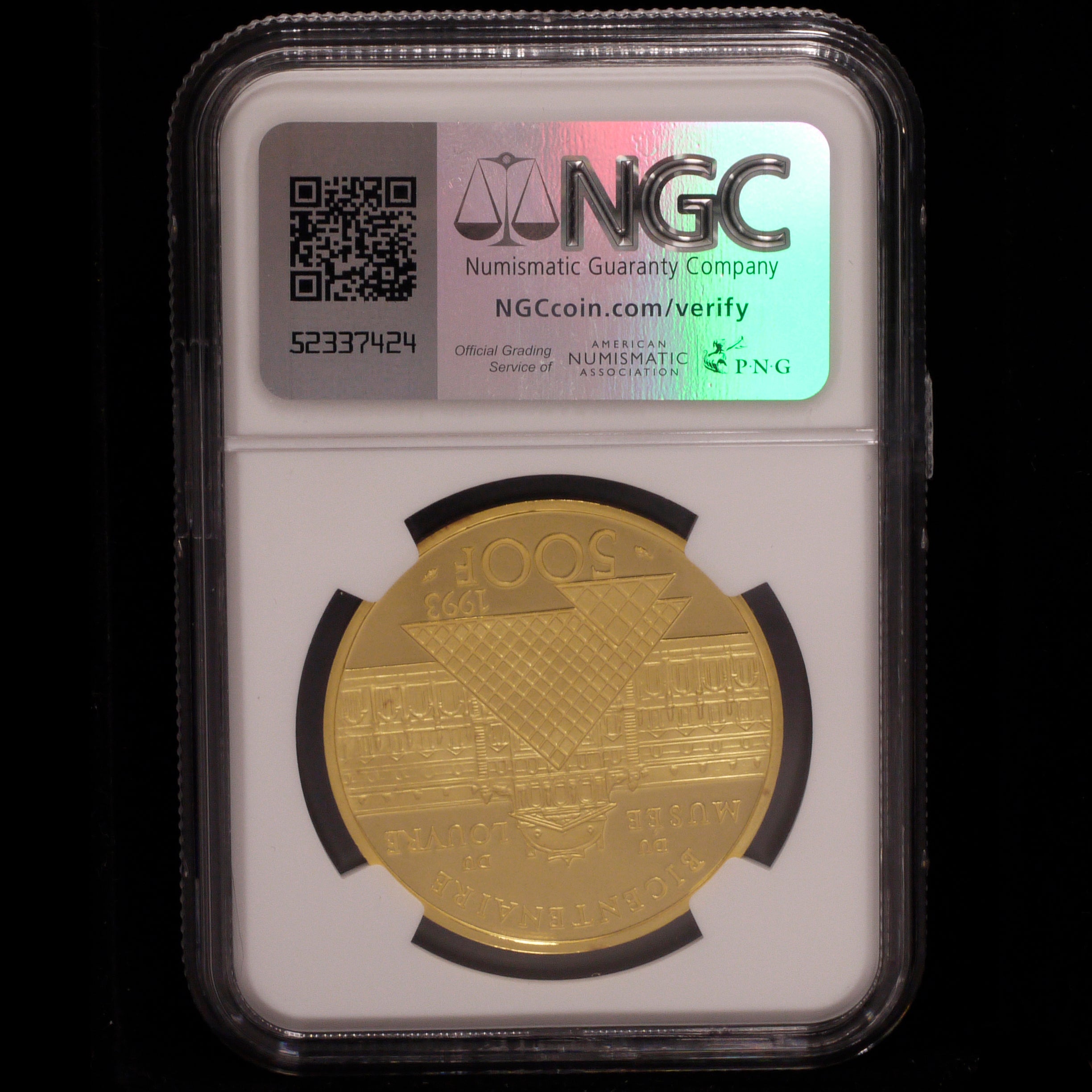 France 500 Fran Gold Coins 1993 Miro Venus NGC PF69 Ultra Camo