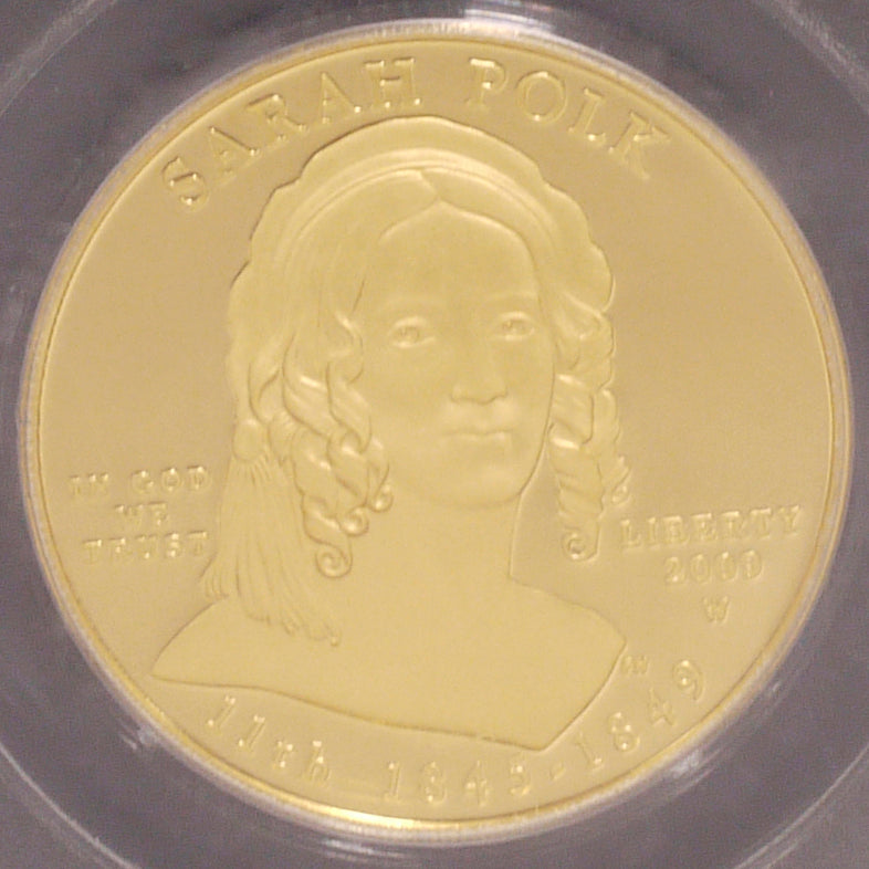 US 10 dollar gold coins 2009 Sarah pork PCGS PR70 DEEP CAMEO FIRST STRIKE highest appraisal