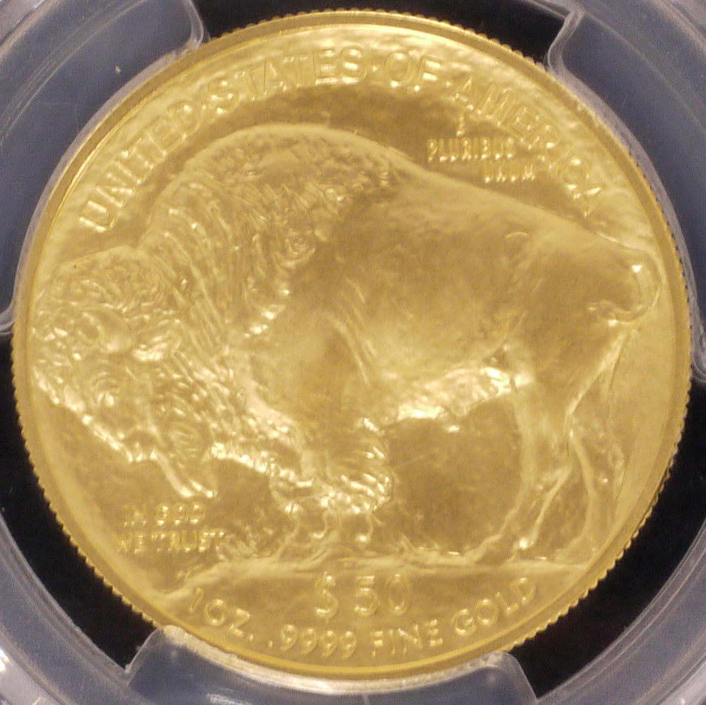 US 50 dollar gold coins 2016 Buffalo PCGS MS70 FIRST STRIKE highest appraisal