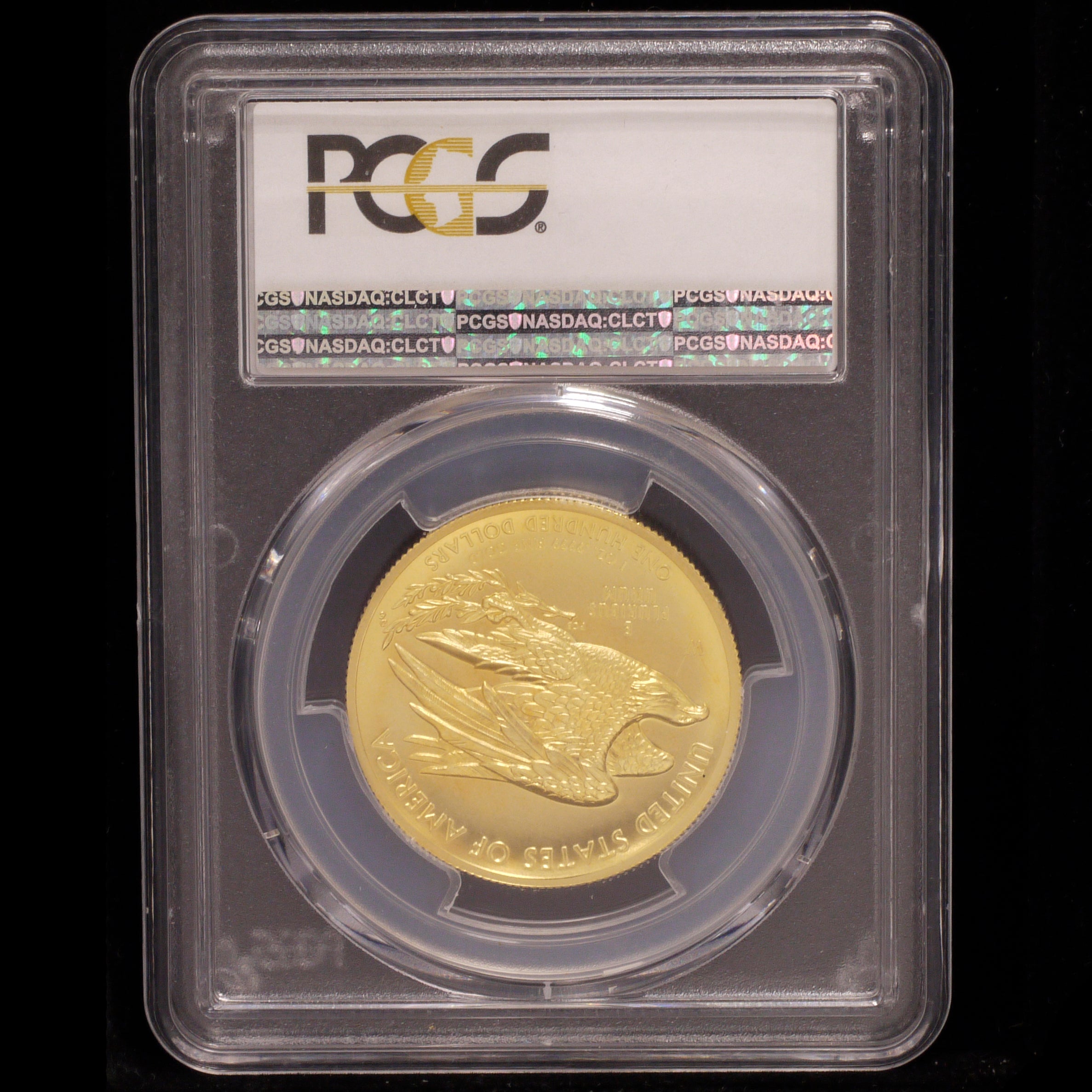 US 100 $ 100 Gold coins 2015 Liberty PCGS MS70 Highest appraisal