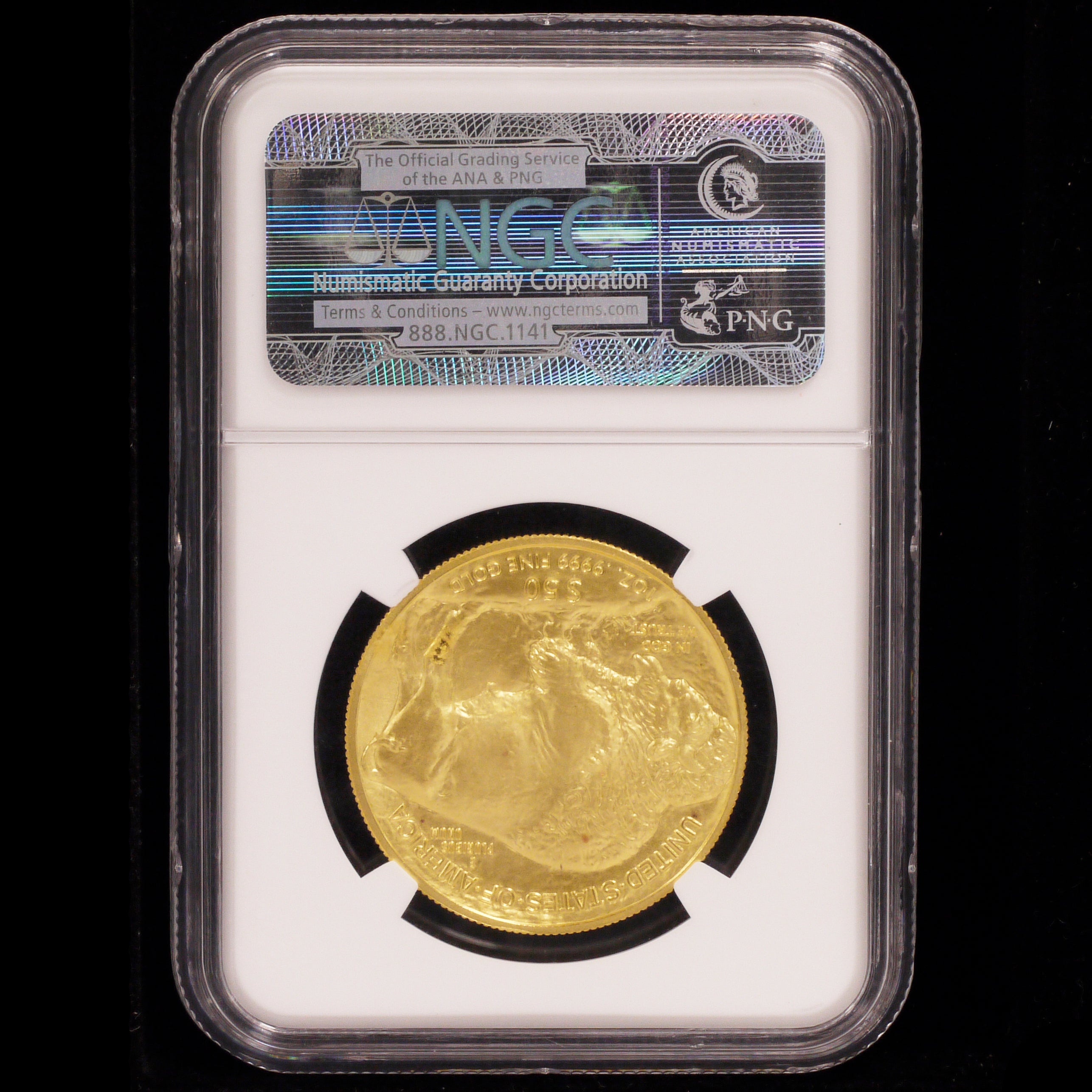 US 50 dollar gold coins 2014 Buffalo NGC MS70 Early Release Highest Appraisal