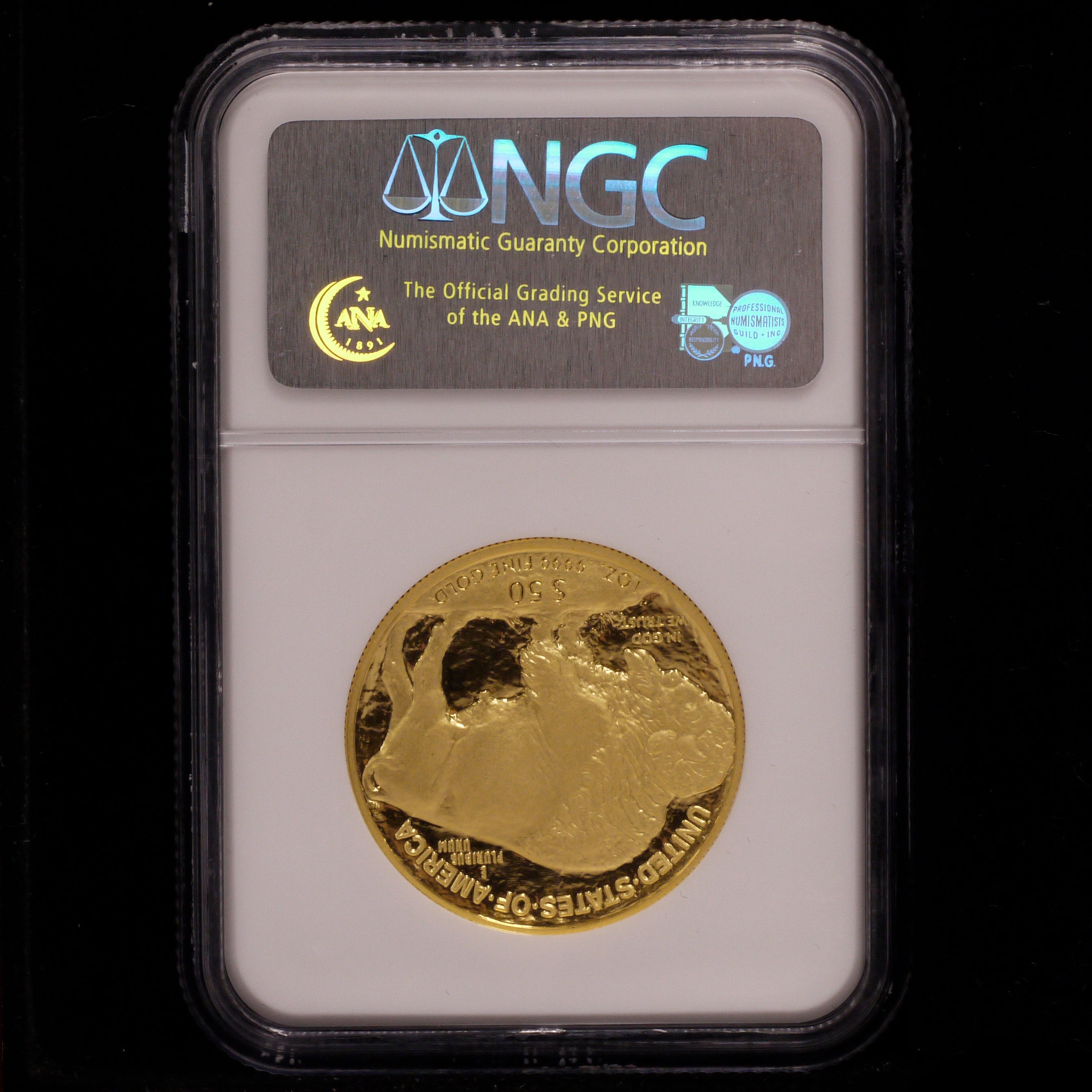 USA 50 Gold Coin 2007 Buffalo NGC PF70 Ultra Cameo The highest appraisal