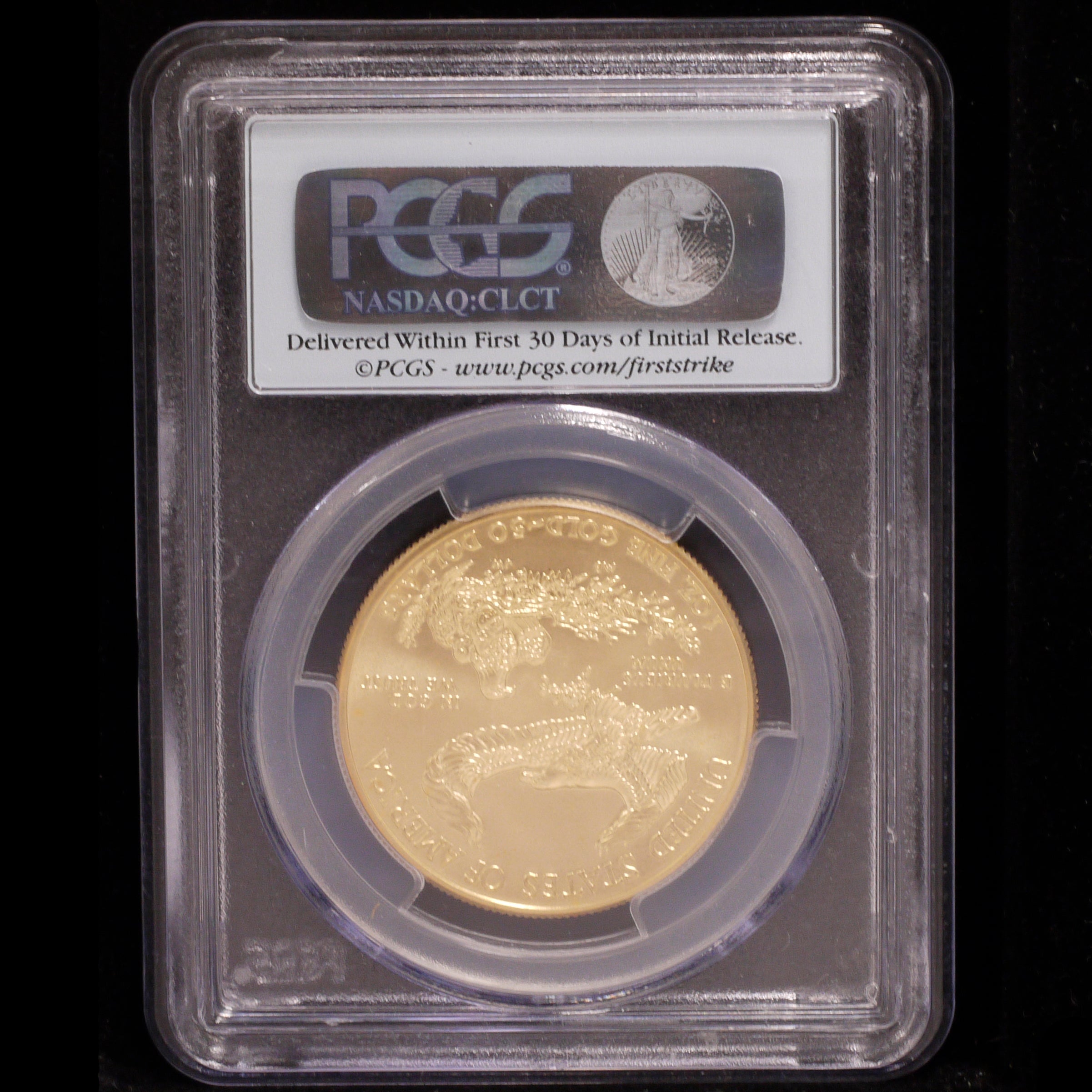 アメリカ 50ドル金貨 2013年 イーグル PCGS MS70 FIRST STRIKE 最高鑑定品