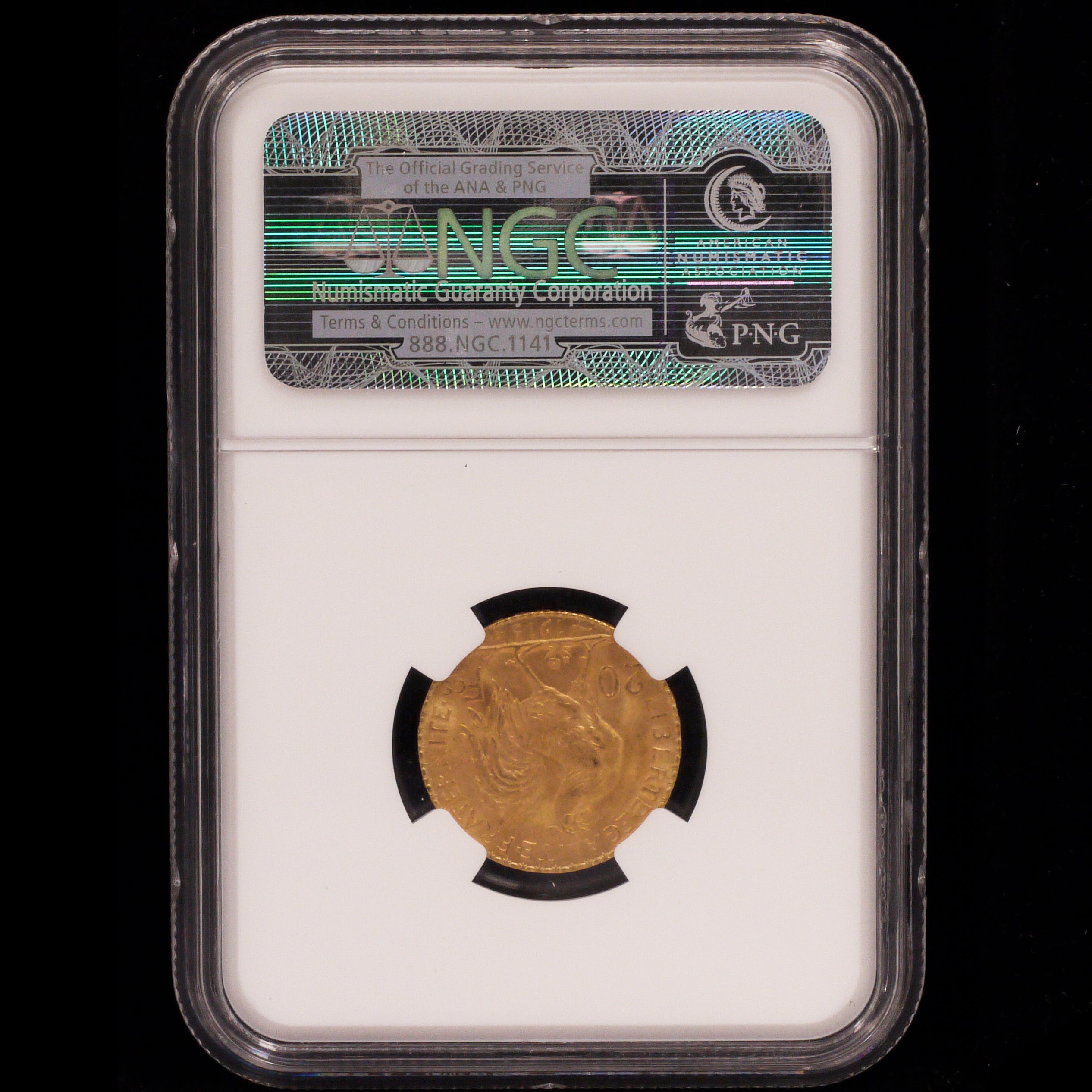 Switzerland 20 Fran Gold Coins 1913 NGC MS66