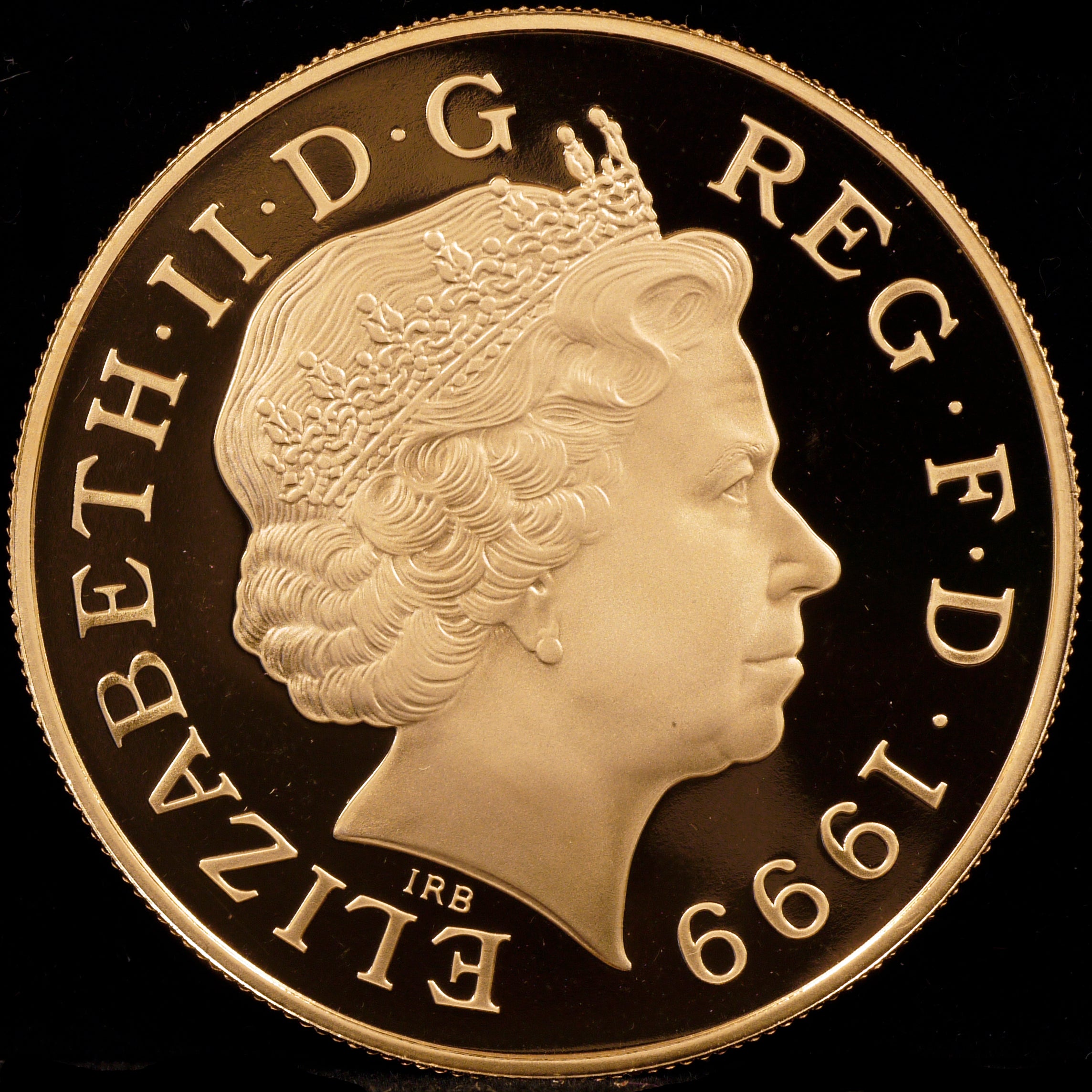 UK 5 pound gold coins 1999 Diana