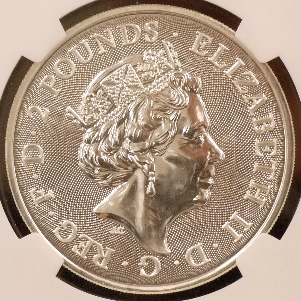 British 2 pound silver coins 2021 David Bowie