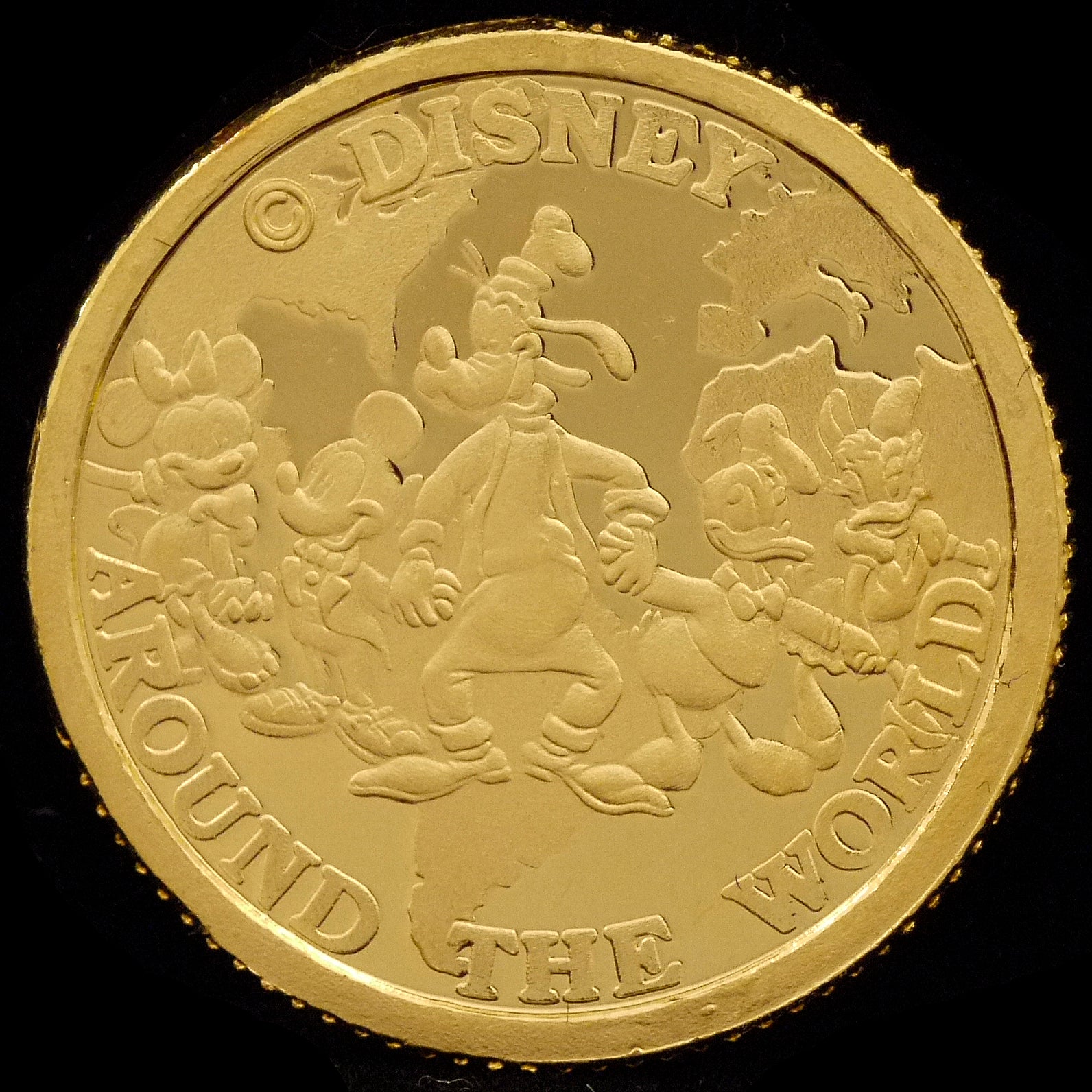 Disney 1/4OZ Gold Medal Peter Pan