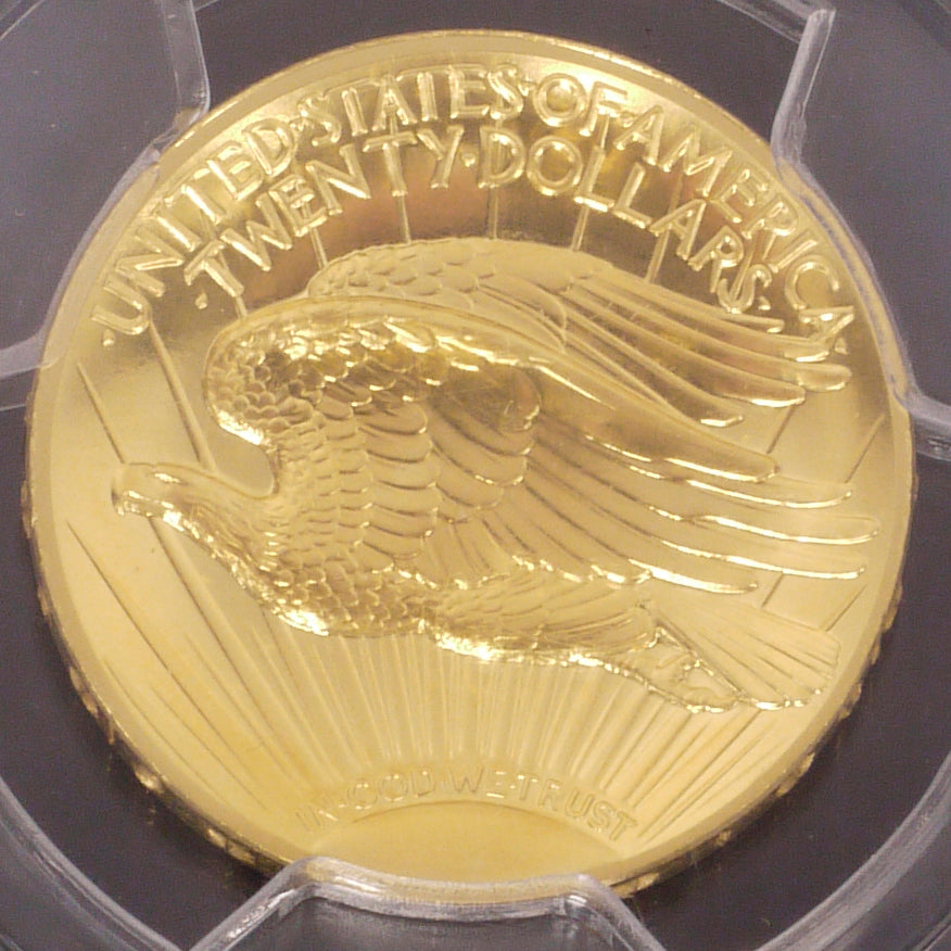 US 20 dollar gold coins 2009 Ultra High Relief PCGS MS69