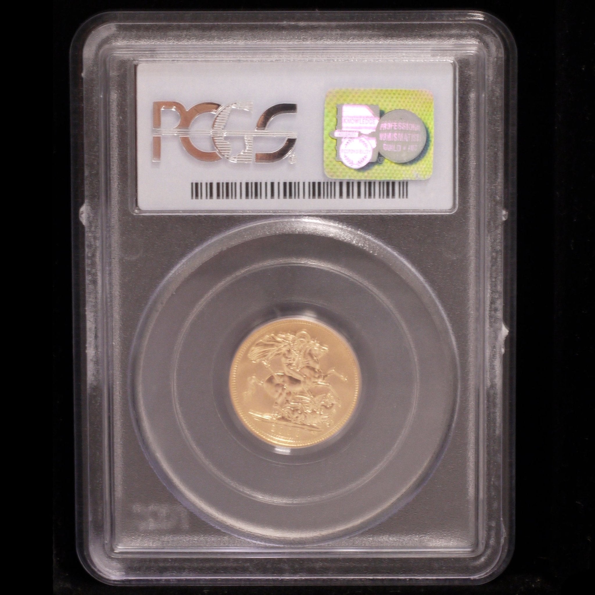 イギリス 1/2ソヴリン金貨 2000年 エリザベス2世 PCGS MS67 Mellennium 1st Strike - NJ BUYER'S MARKETPLACE