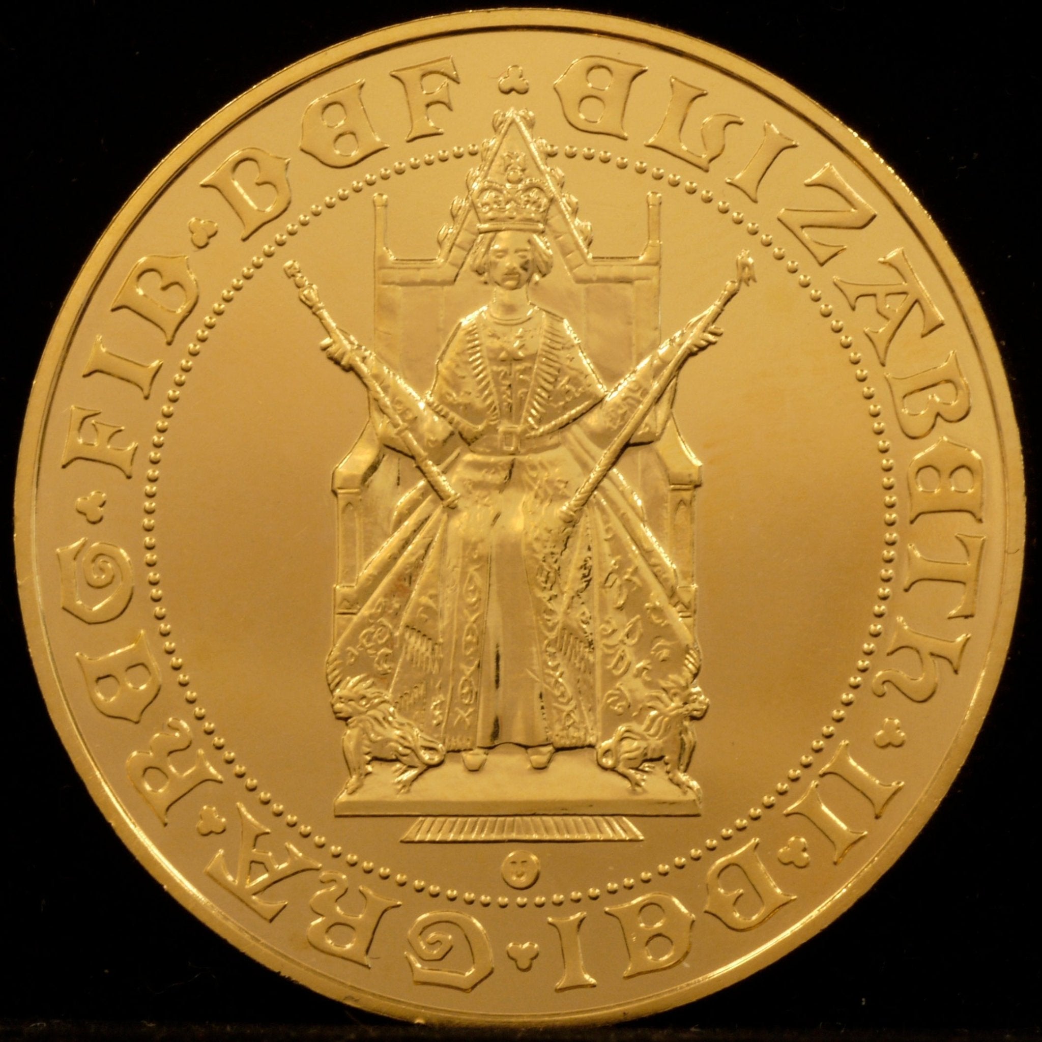 イギリス 5ポンド金貨 1989年 エリザベス2世 - NJ BUYER'S MARKETPLACE